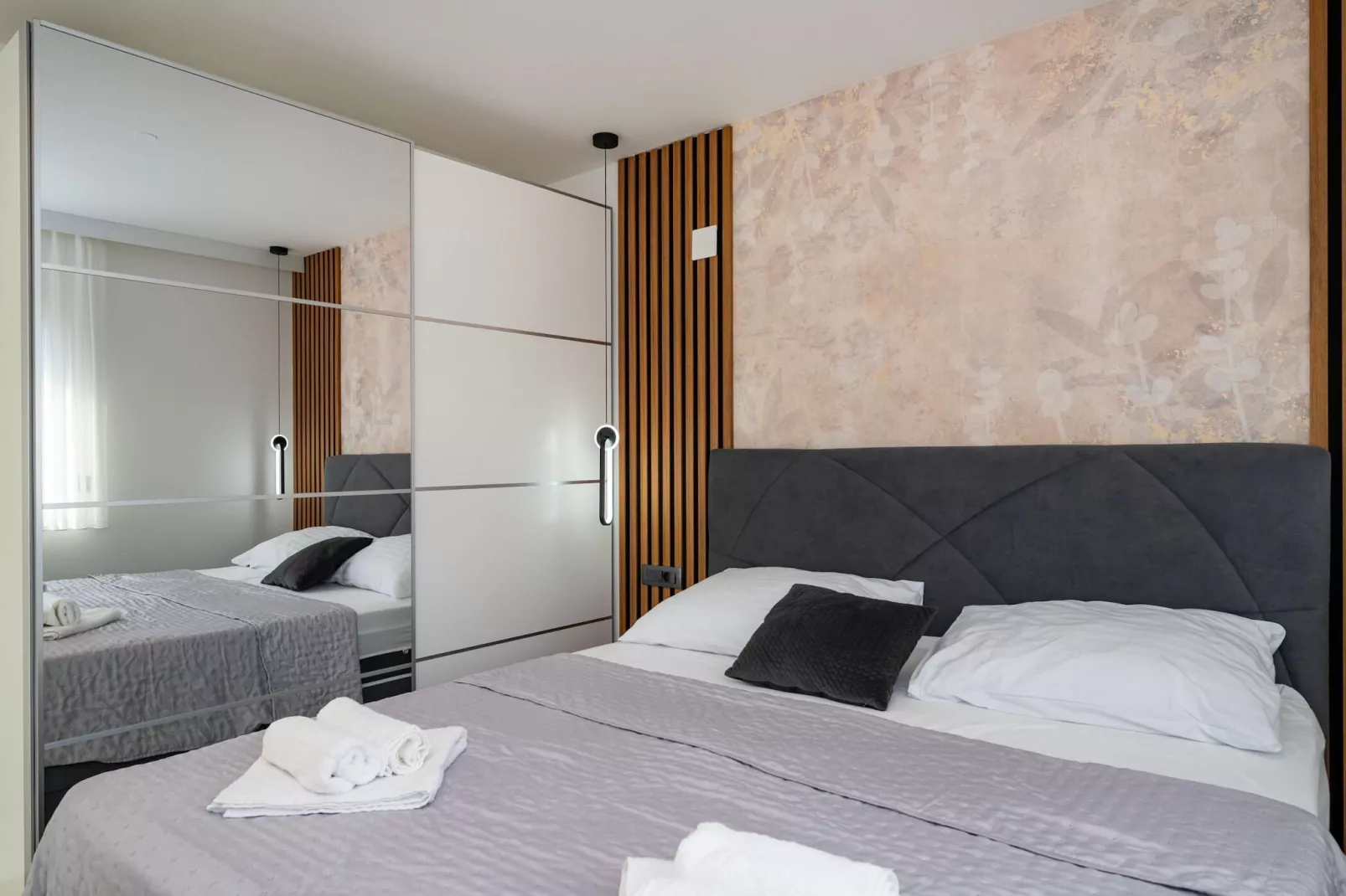 Beach apartment LaMag-Chambre