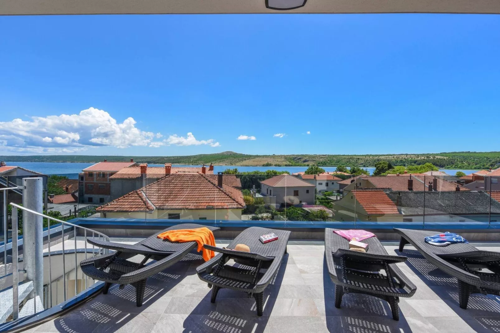 Sea view Villa Possedaria-Terrace balcony