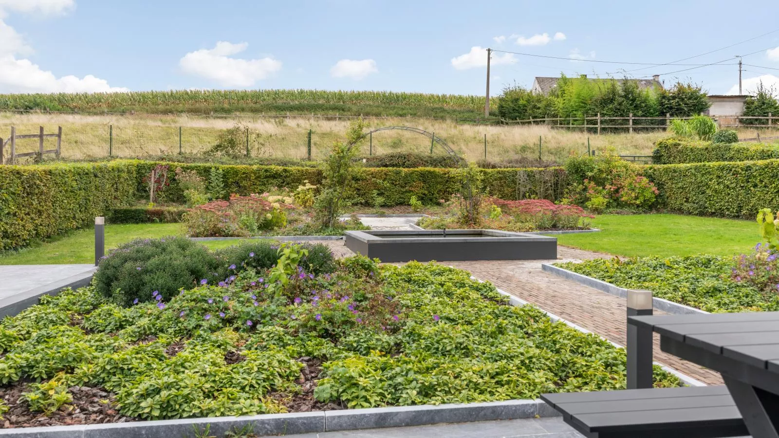 Landhuis Brakelbos-Garten Sommer