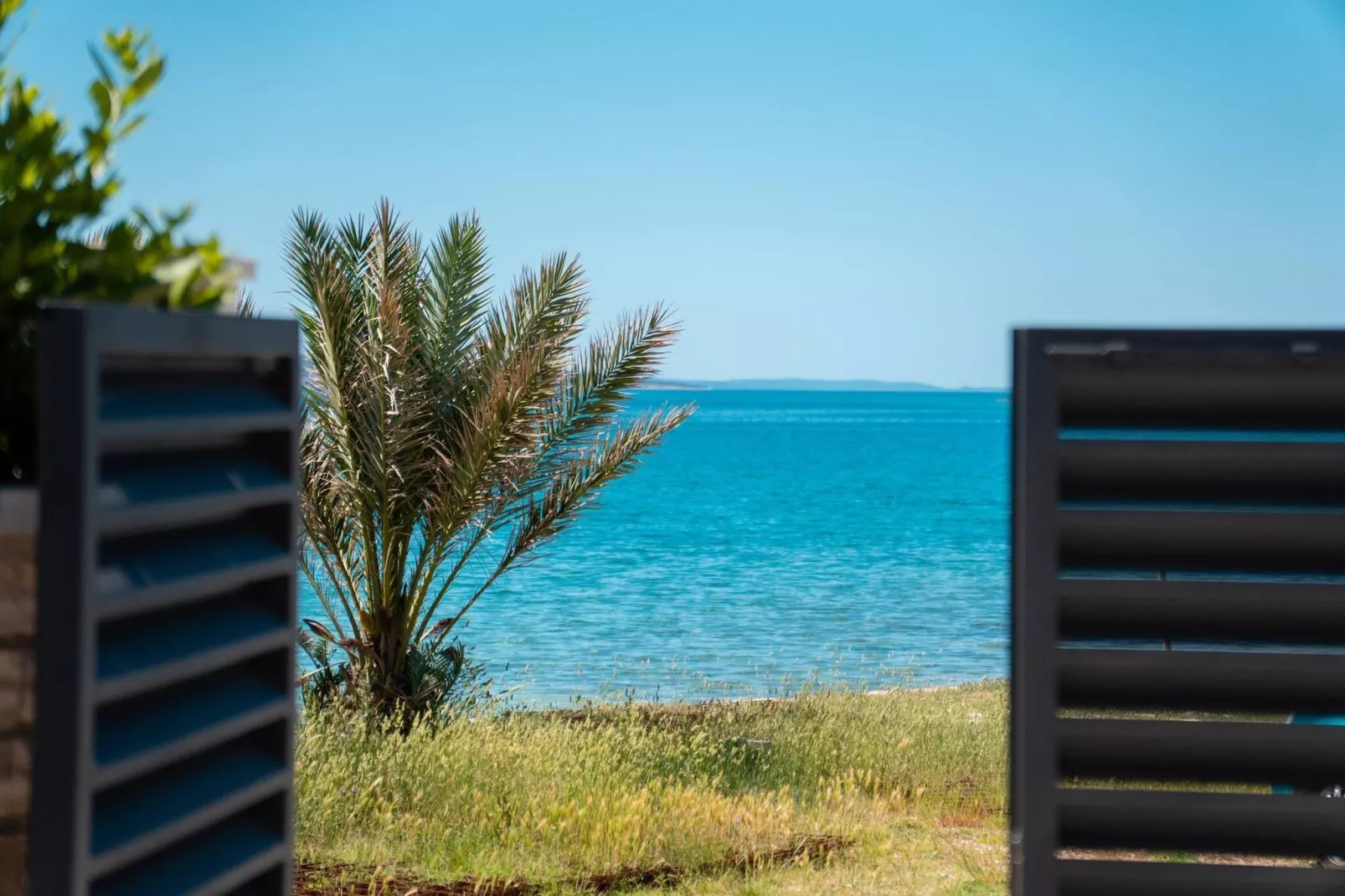 Beach house Festini-View in summer