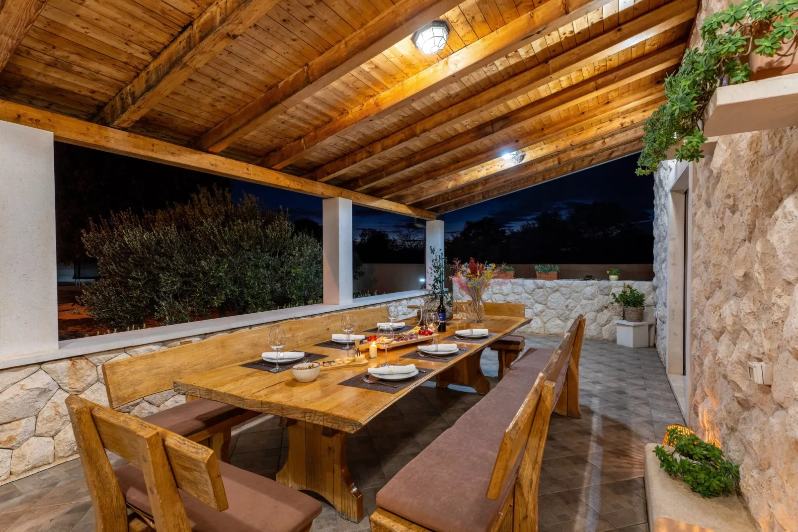 Villa Marijana-Terrasse/Balkon