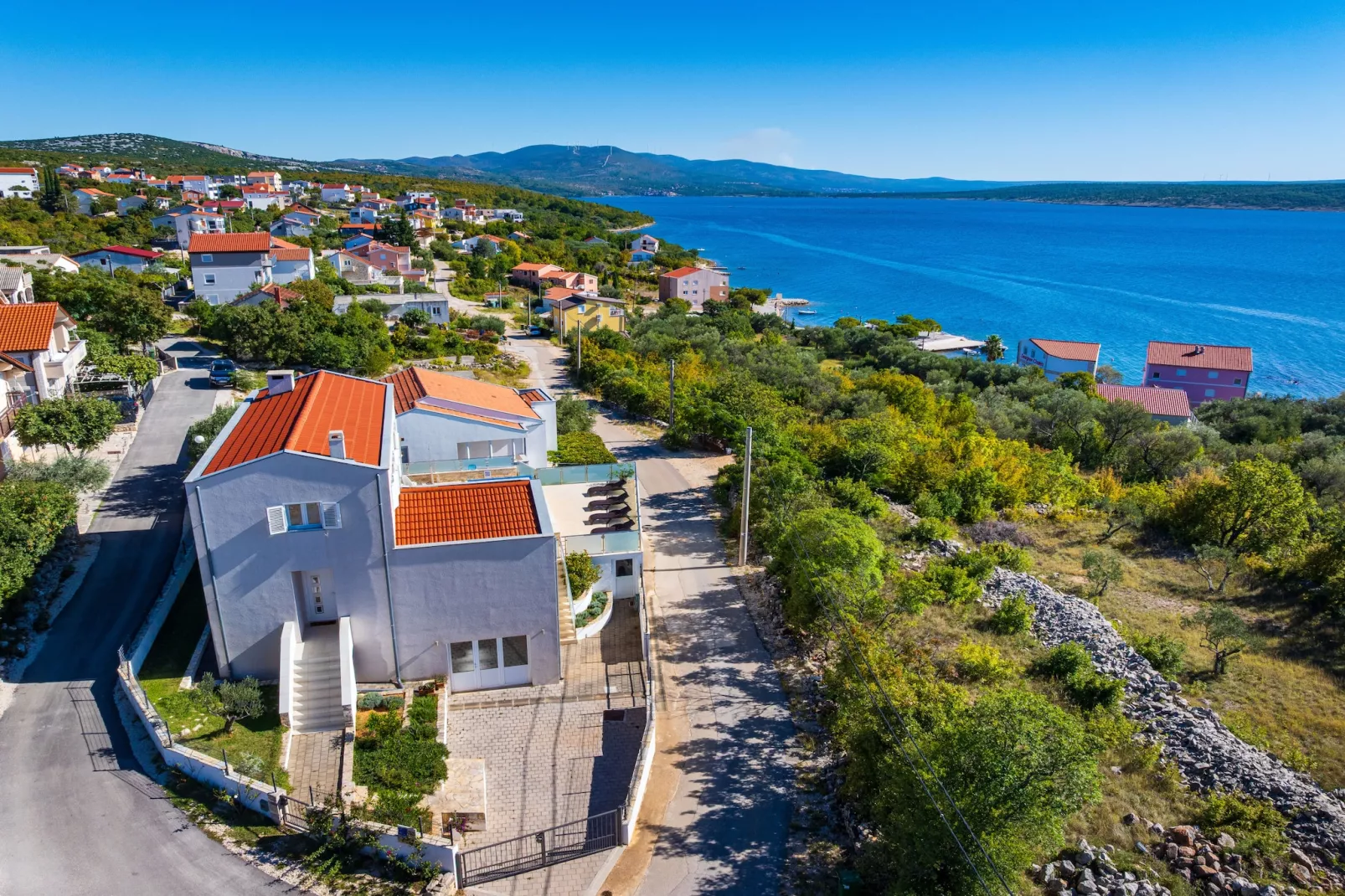 Sea view Villa Anpero-Zones été à 1 km