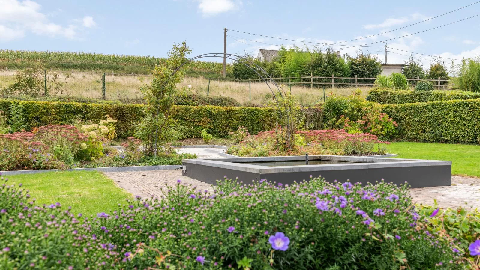 Landhuis Brakelbos-Garten Sommer