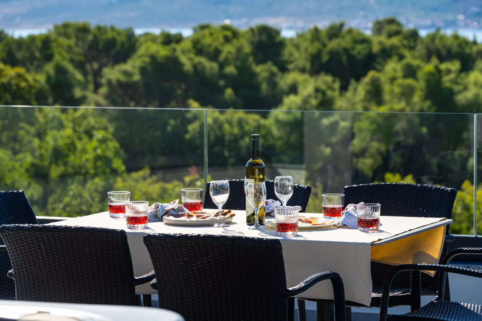 Sea view Villa Senti-Terrasse / balcon