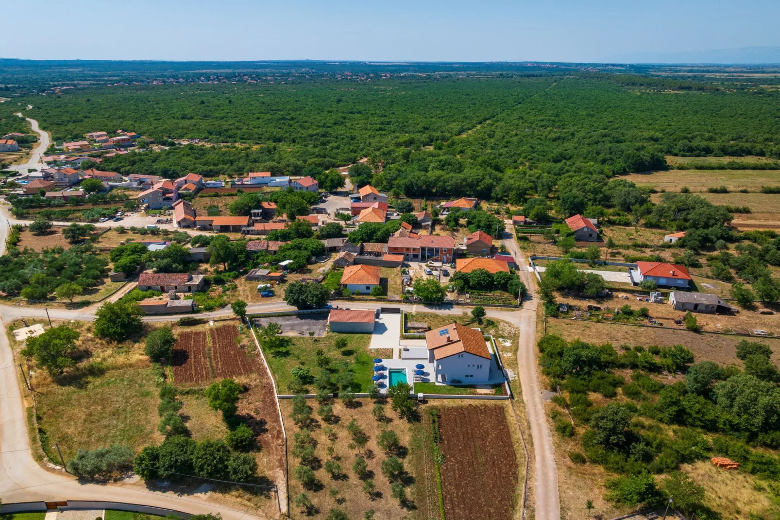 Villa Campi Dalmatia-Zones été à 1 km