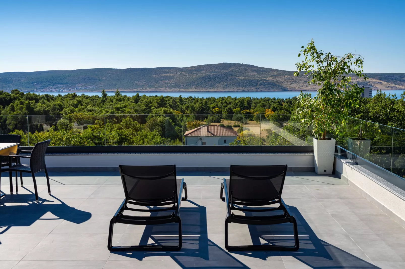 Sea view Villa Senti-Terrasse / balcon