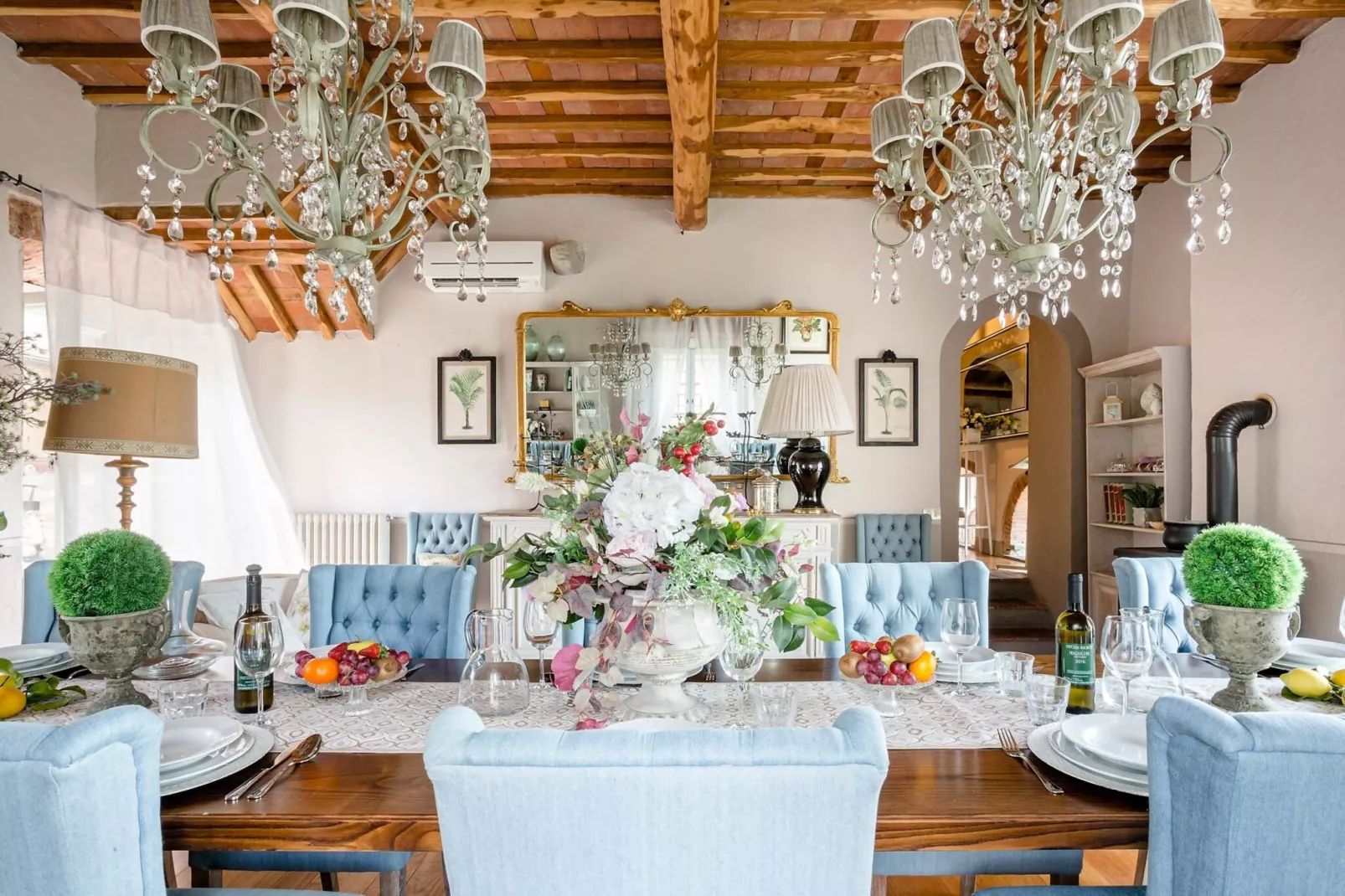 Villa Il Palagio-Terrace balcony