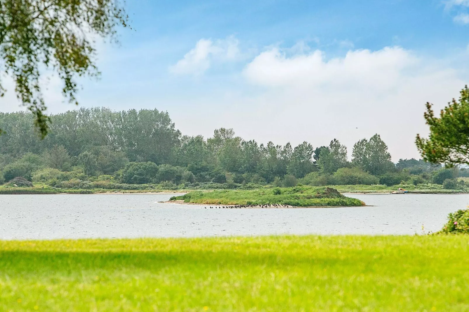 6 person holiday home in Haarby-By Traum-Water view