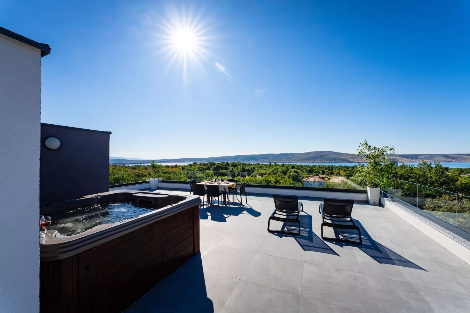 Sea view Villa Senti-équipements