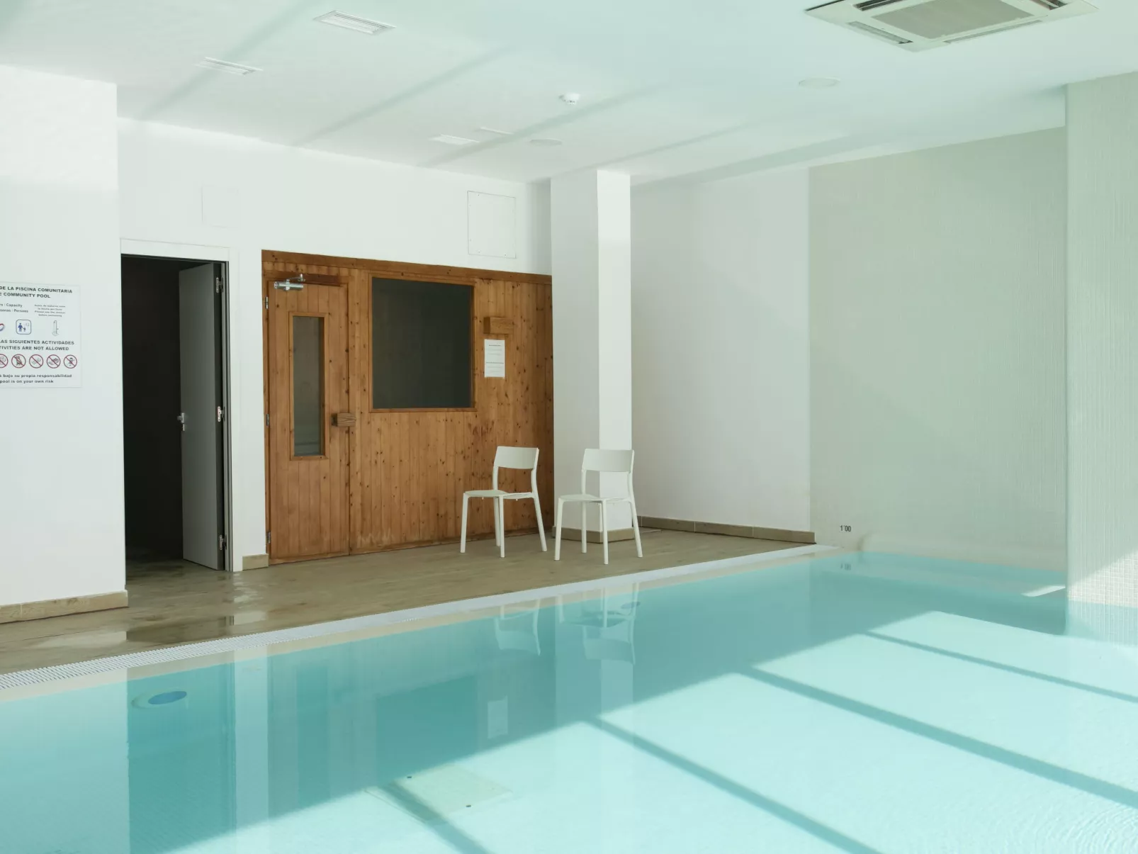 Ocean view sauna & Spa-Drinnen