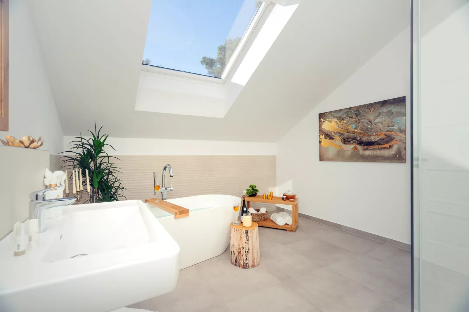 Sea view Villa Amaria-Bathroom