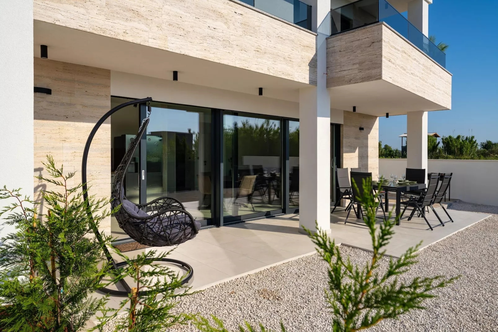 Beach apartment LaMag-Terrasse / balcon