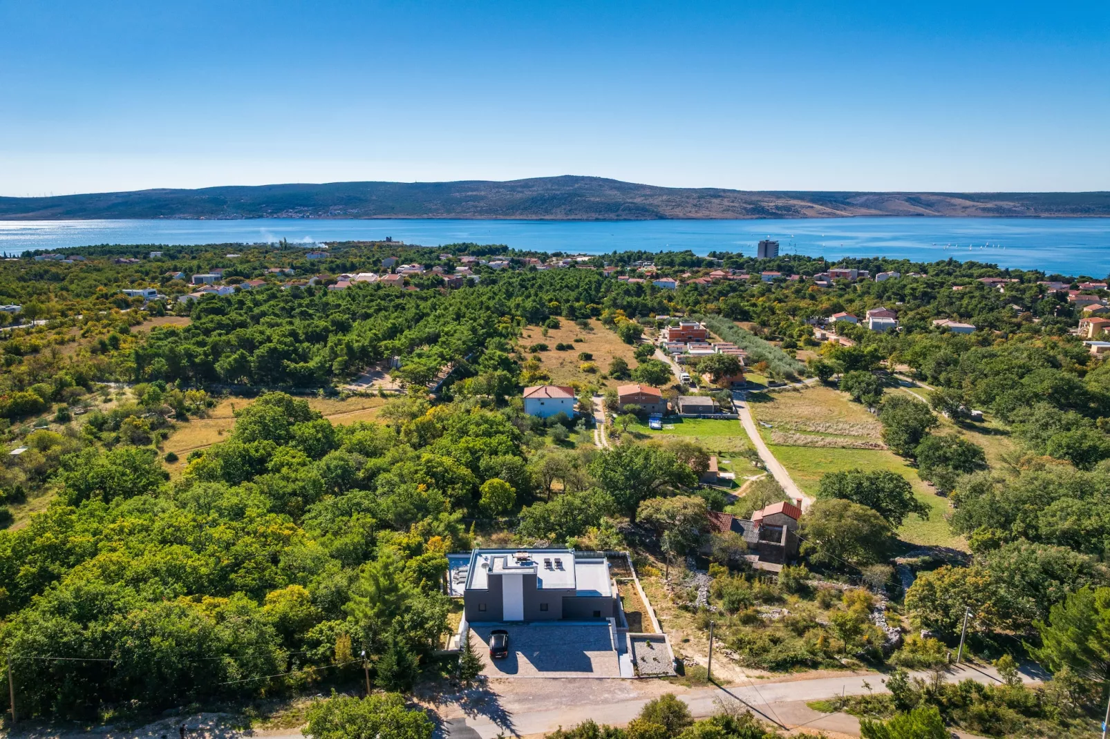 Sea view Villa Senti-Zones été à 1 km