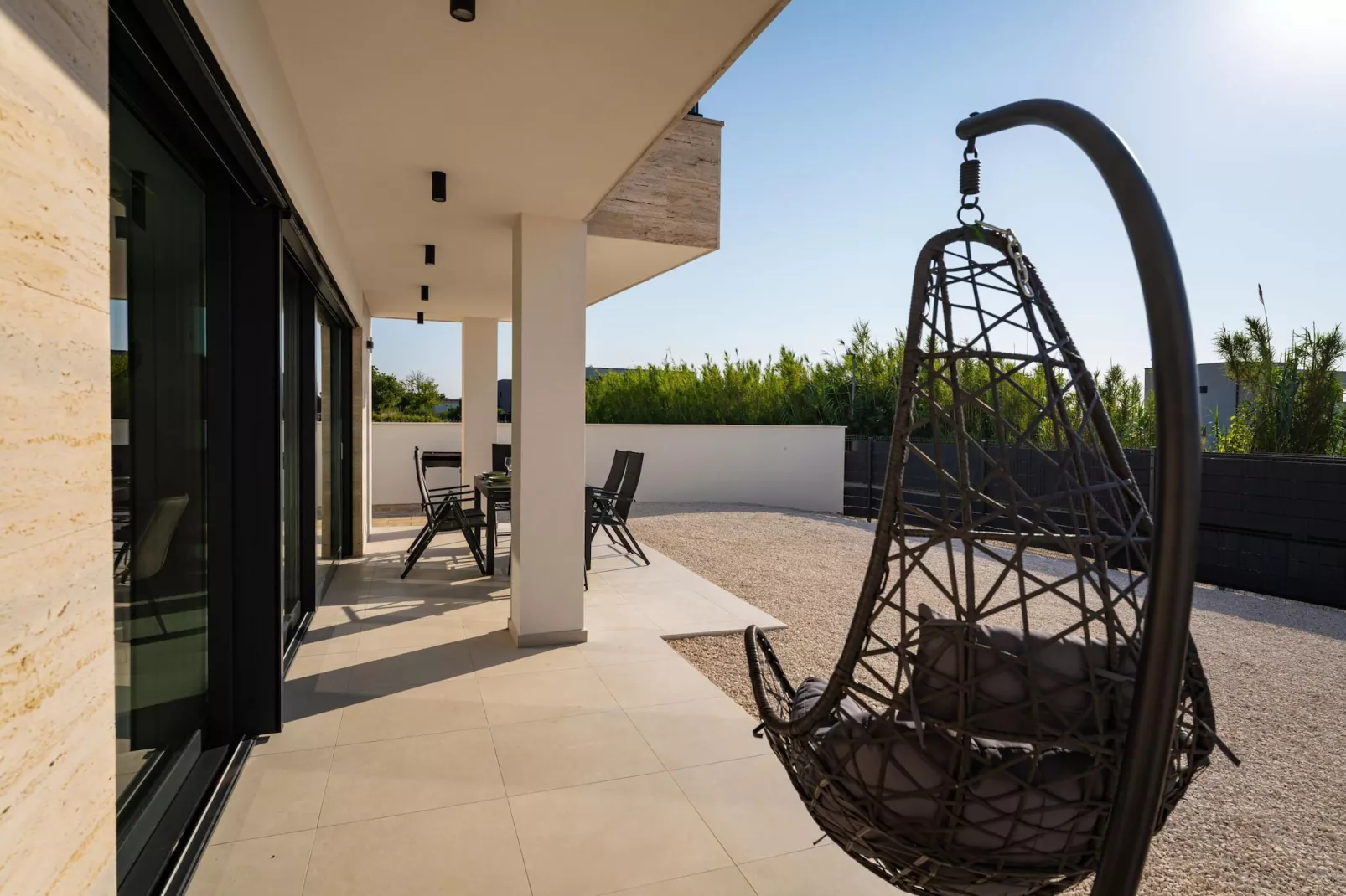 Beach apartment LaMag-Terrasse / balcon