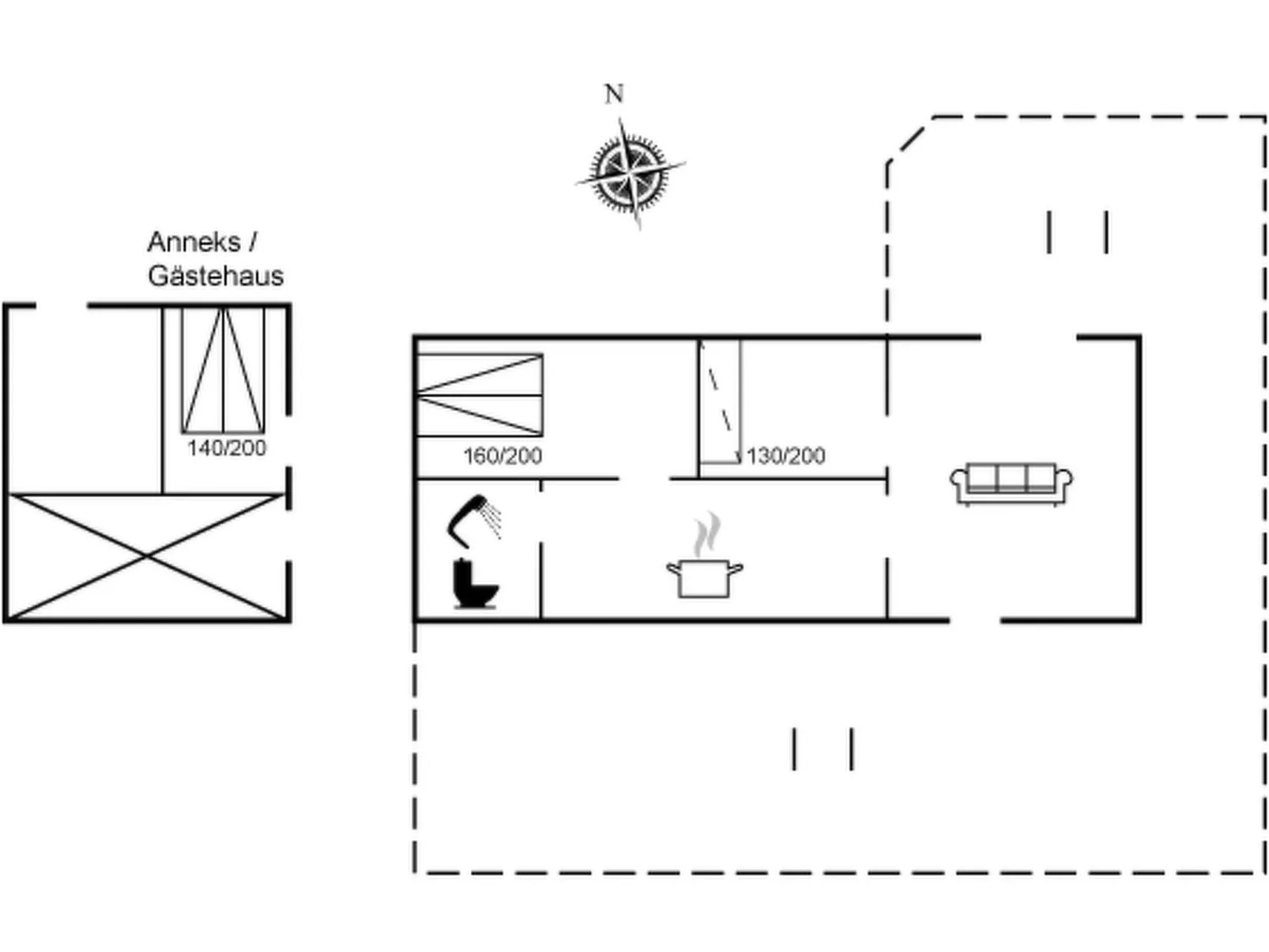"Gun" - 300m to the fjord-Dedans