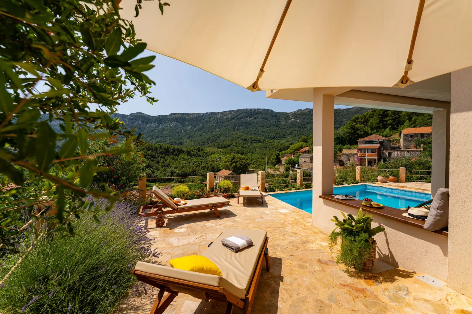 Sea view Villa Amaria-Terrace balcony
