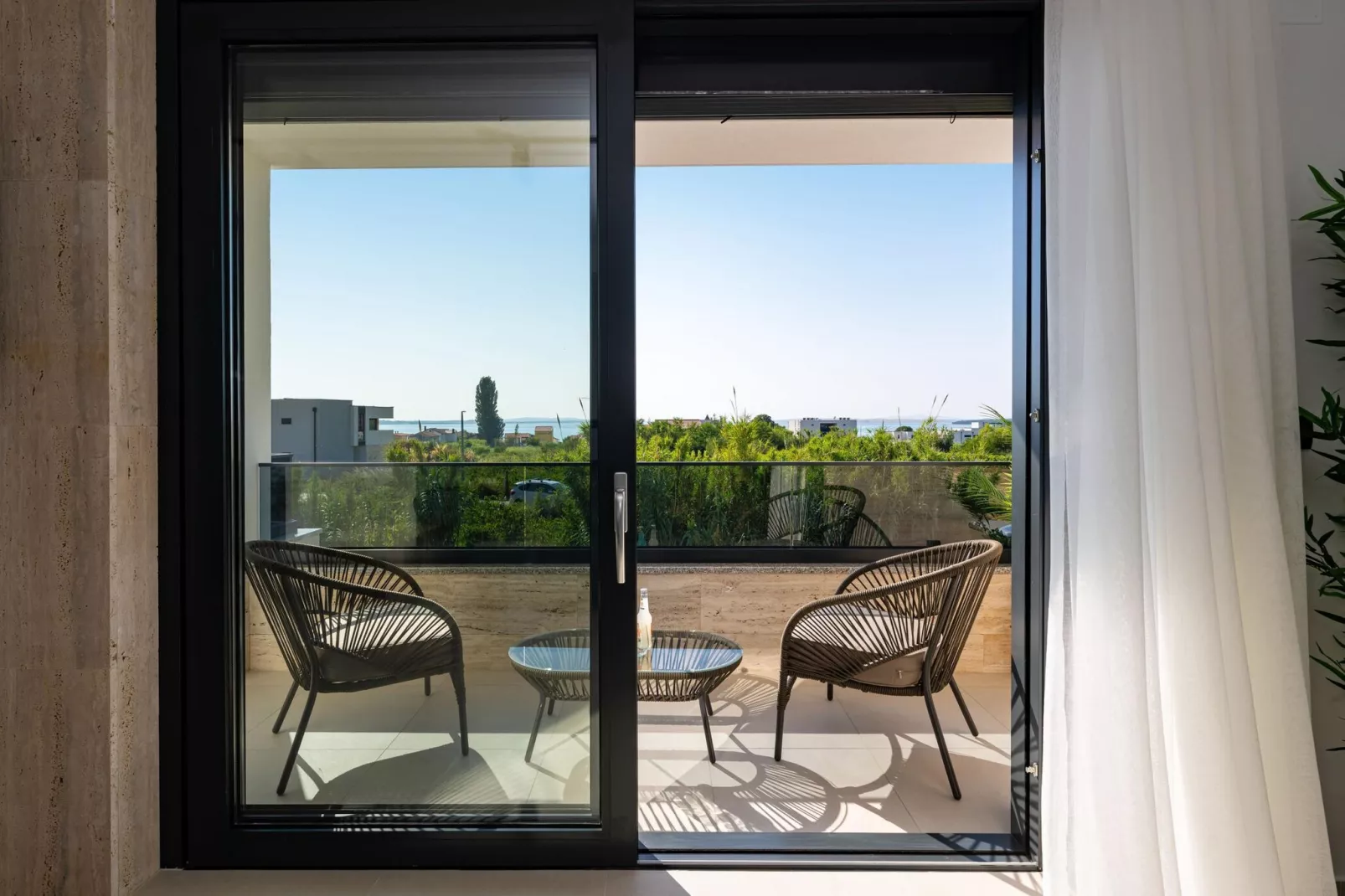 Sea view apartment LaMag-Terrasse / balcon