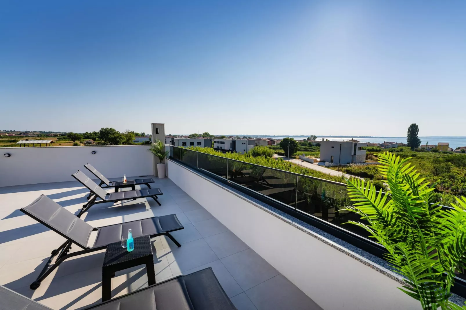 Beach apartment LaMag-Terrasse / balcon