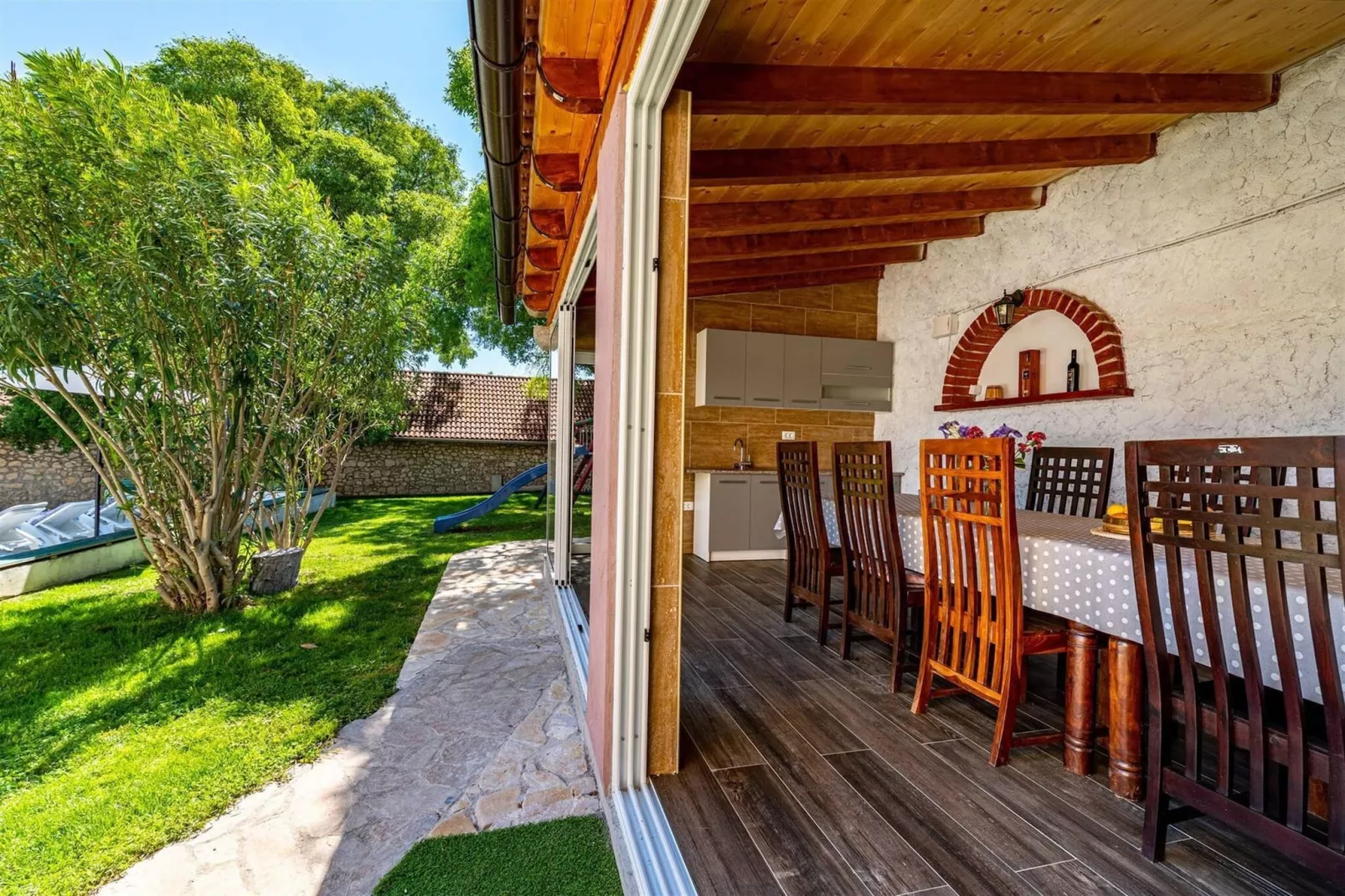 Holiday home Blanka-Terrasse / balcon