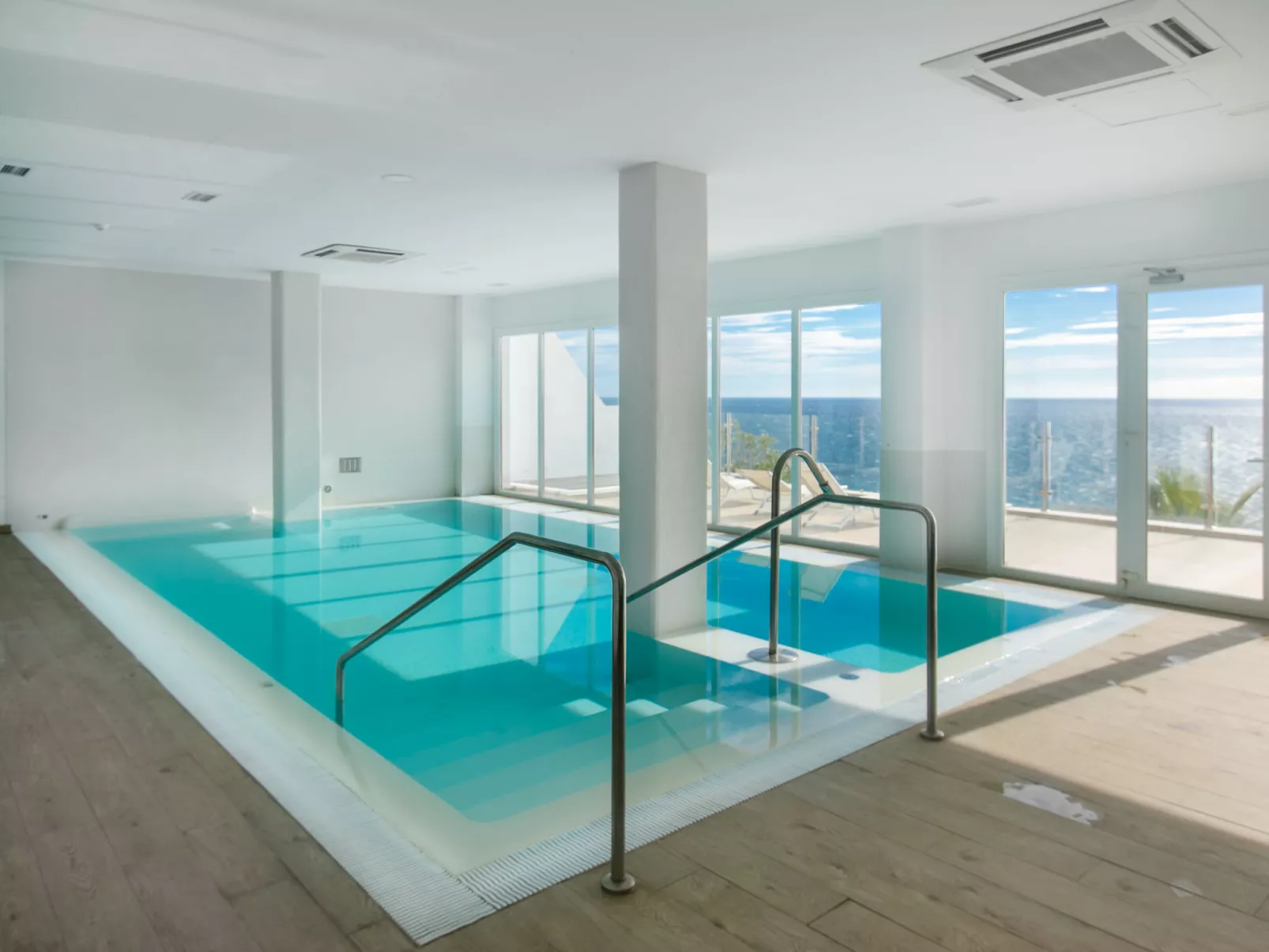 Ocean view sauna & Spa-Drinnen