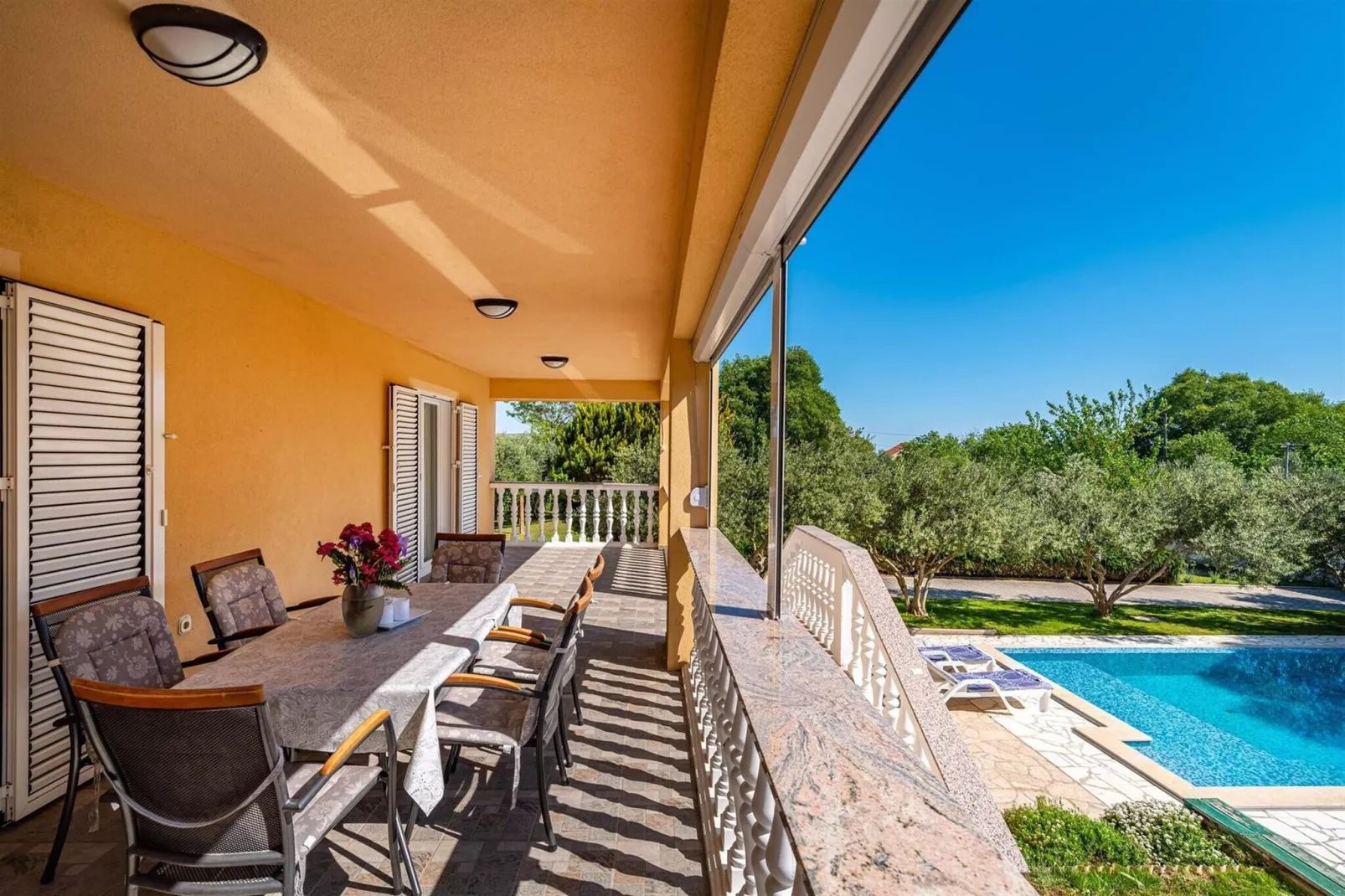 Holiday home Blanka-Terrasse / balcon