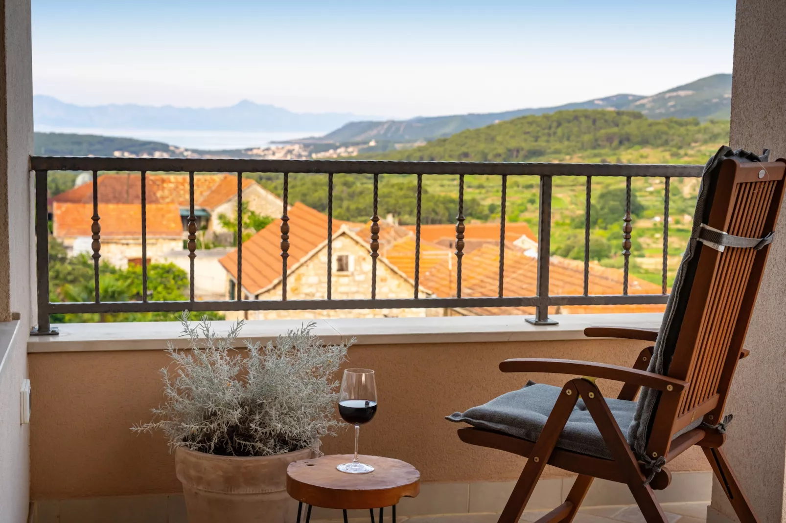 Sea view Villa Amaria-Terrace balcony