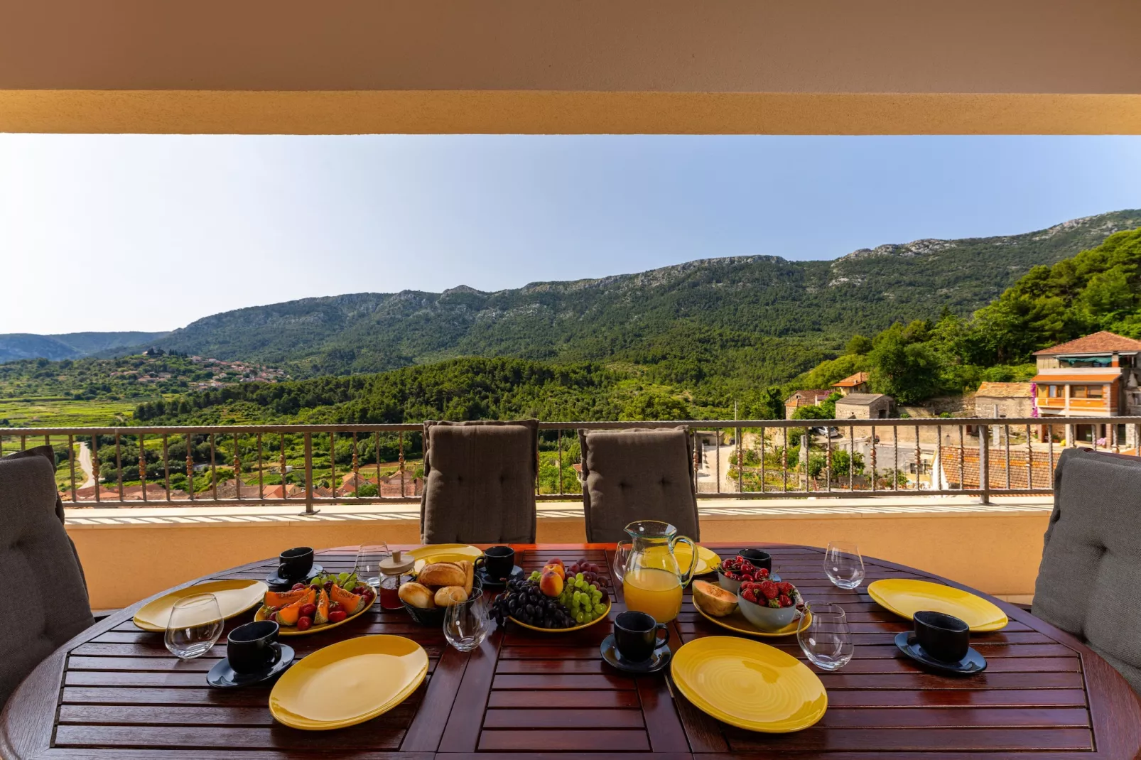 Sea view Villa Amaria-Terrace balcony