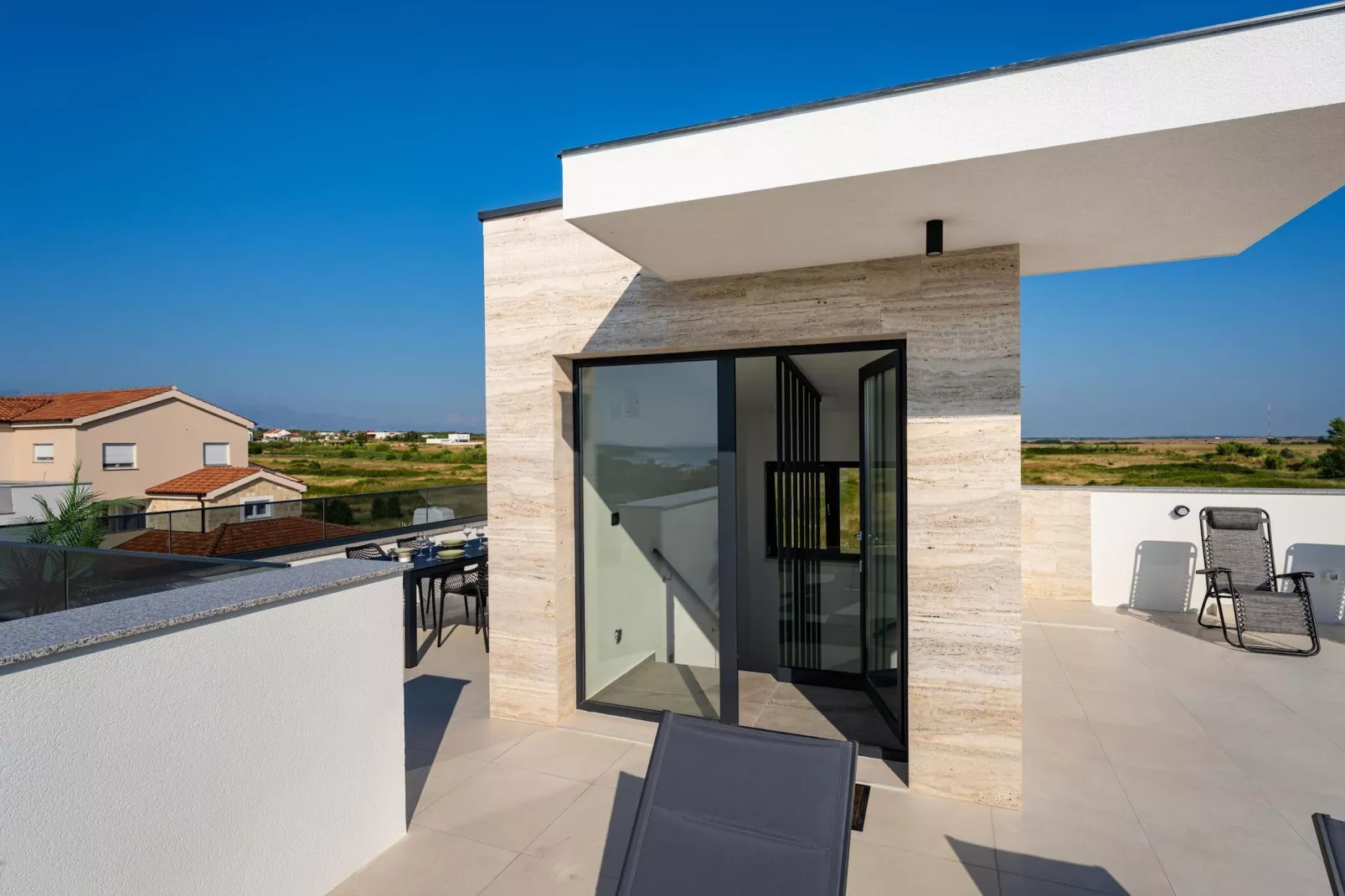 Sea view apartment LaMag-Terrasse / balcon