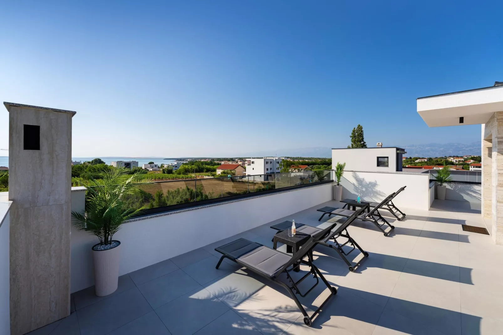 Sea view apartment LaMag-Terrasse / balcon