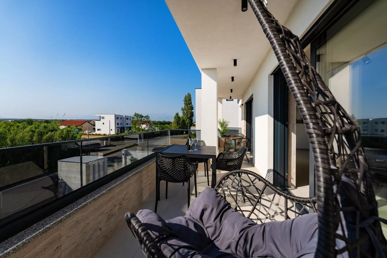 Sea view apartment LaMag-Terrasse / balcon