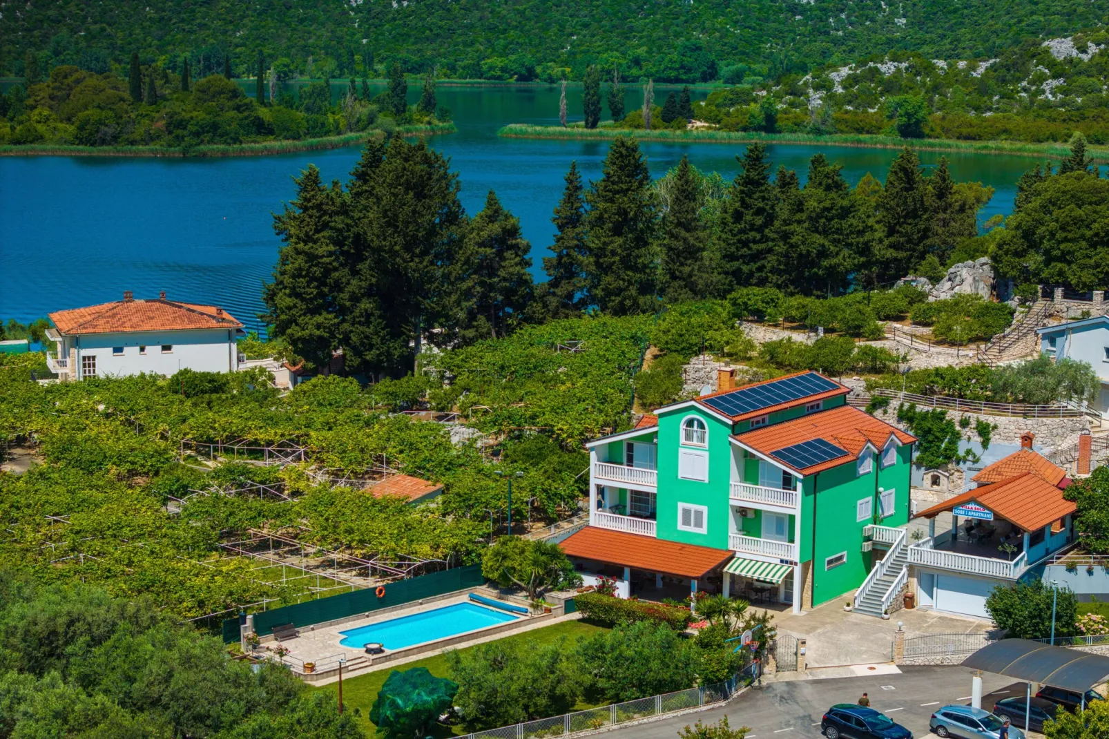 Villa Green Paradise-Areas within 1km in summer