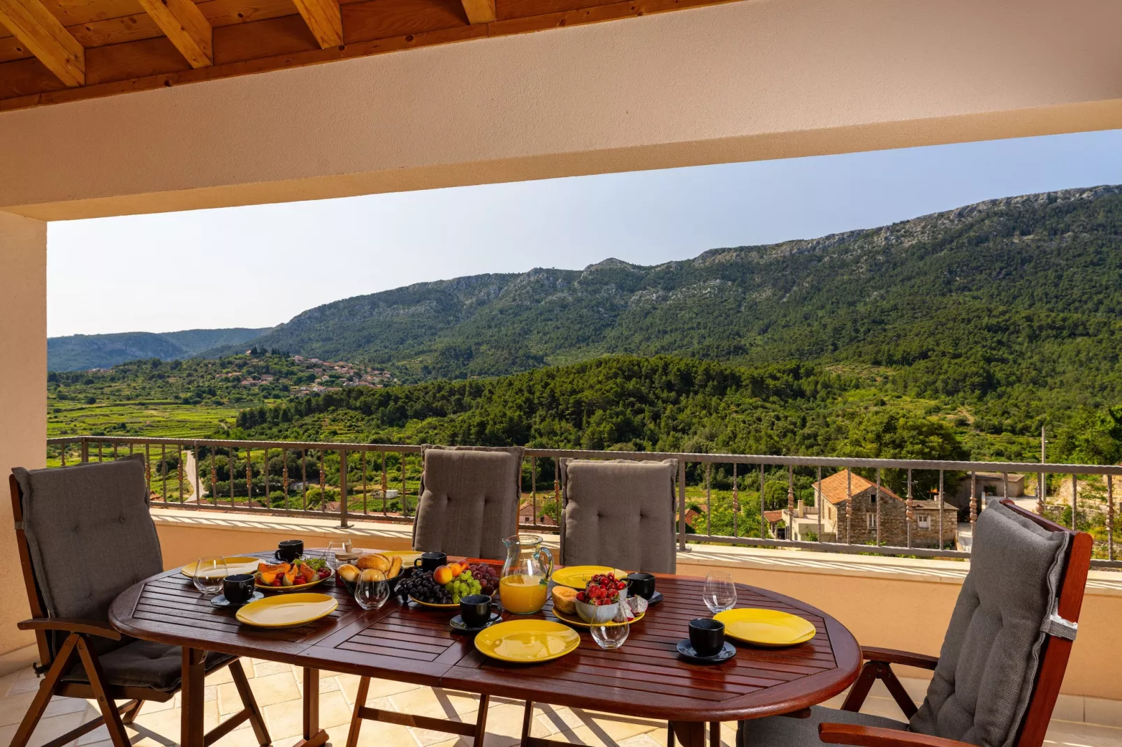 Sea view Villa Amaria-Terrace balcony