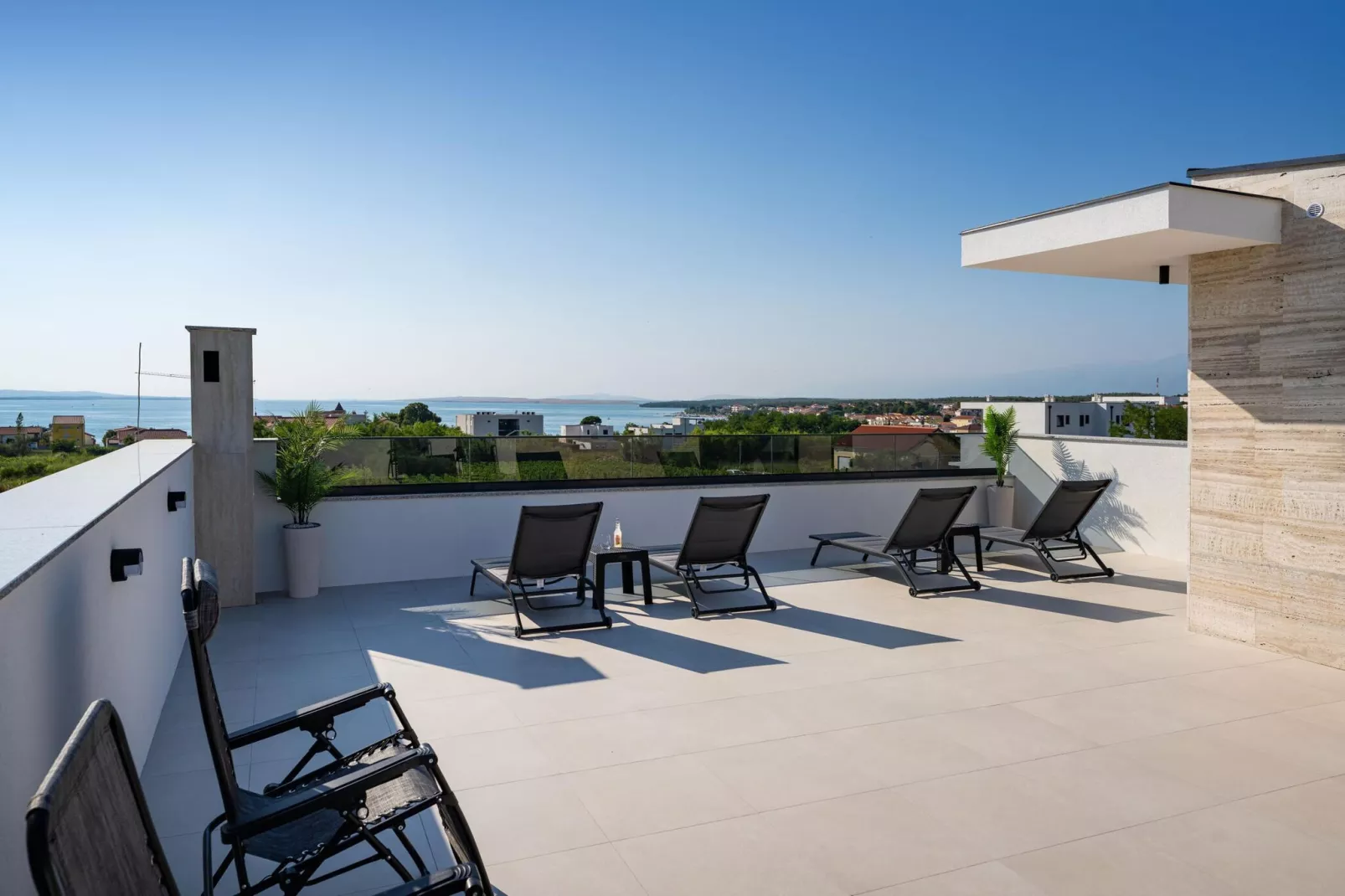 Sea view apartment LaMag-Terrasse / balcon