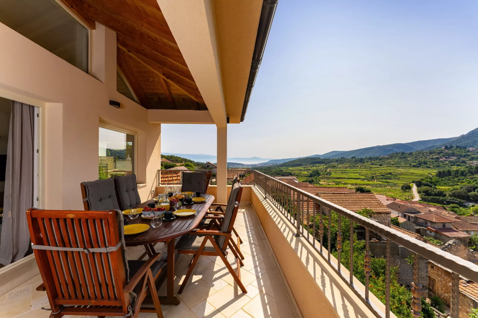 Sea view Villa Amaria-Terrace balcony