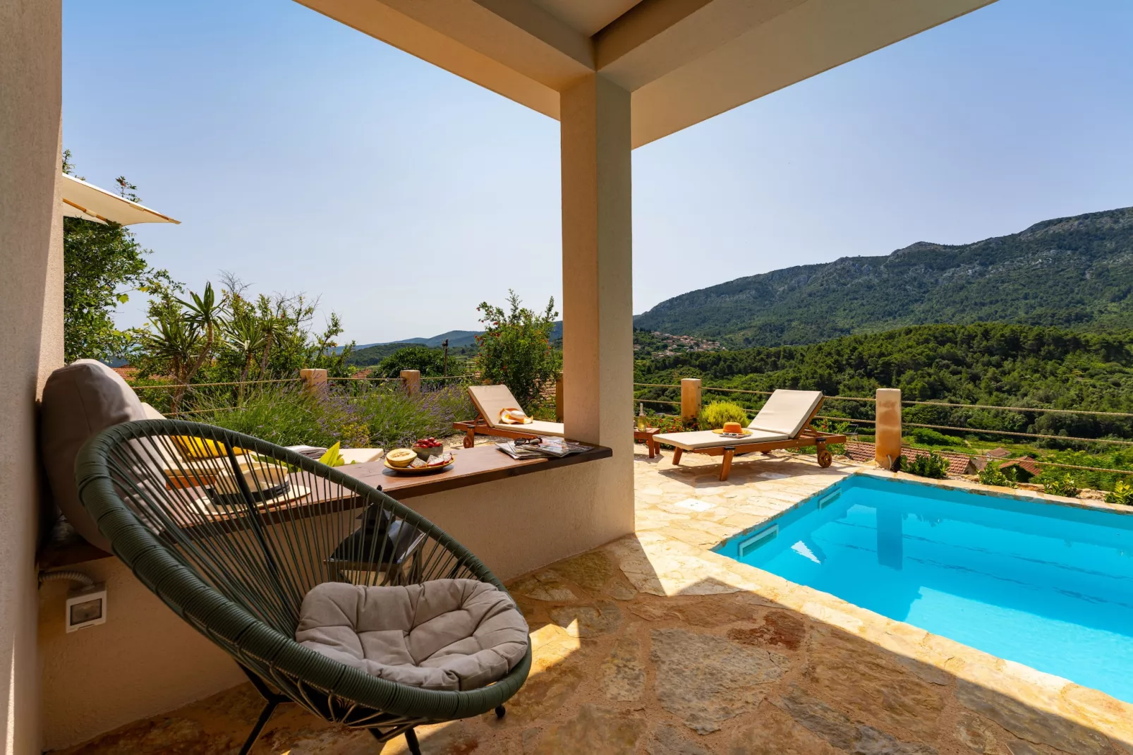 Sea view Villa Amaria-Terrace balcony