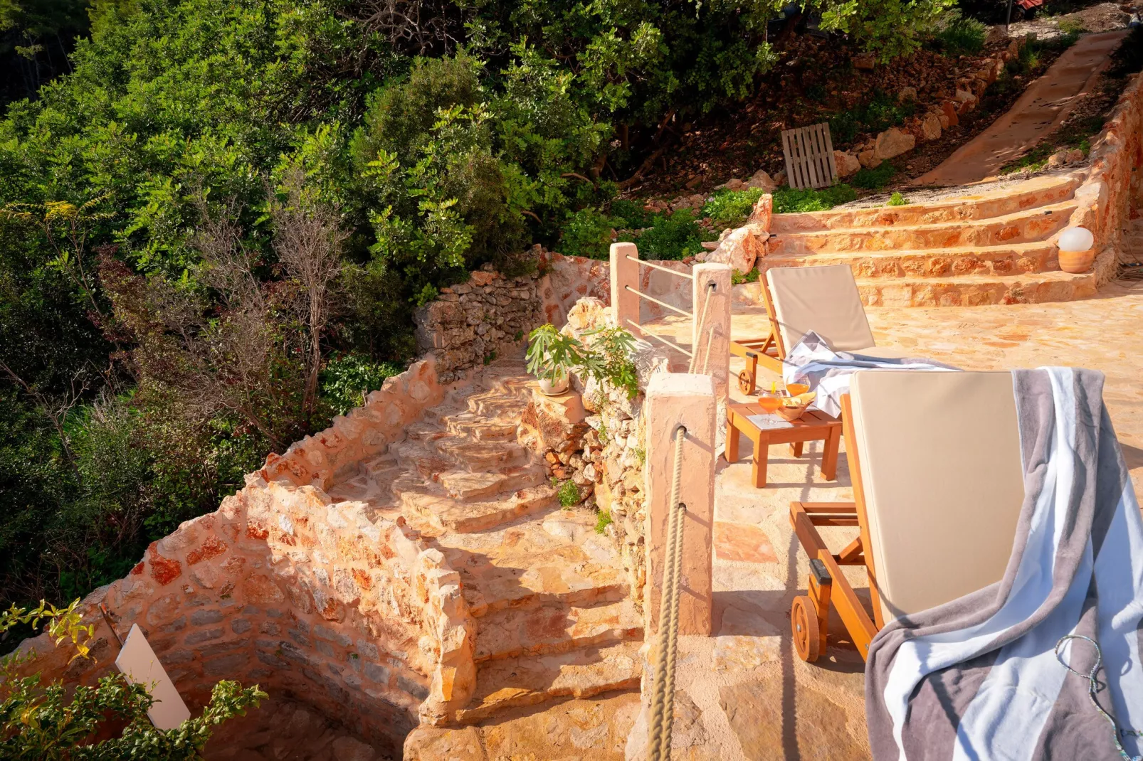 Sea view Villa Amaria-Terrace balcony