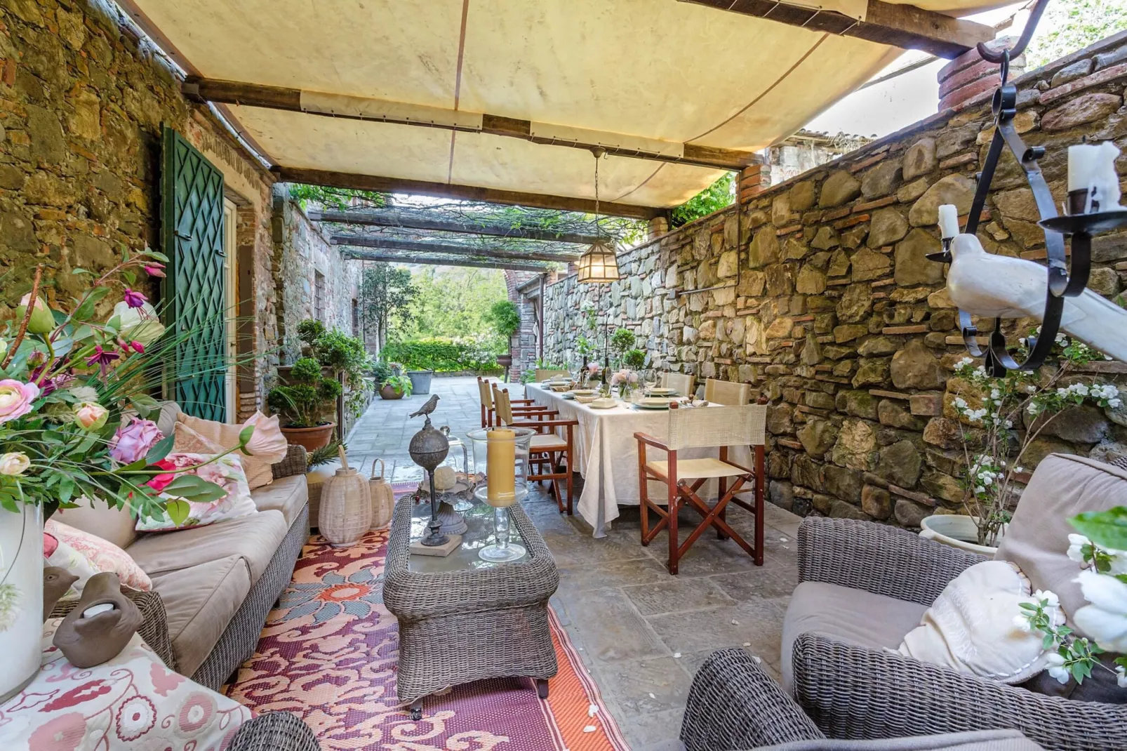 Villa Il Palagio-Terrace balcony