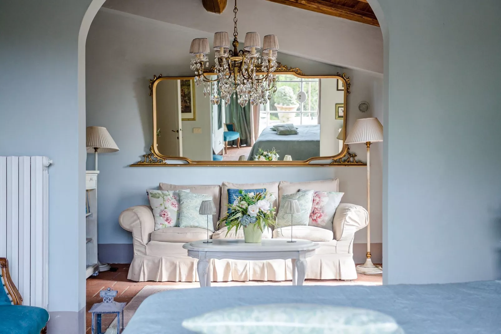 Villa Il Palagio-Living room