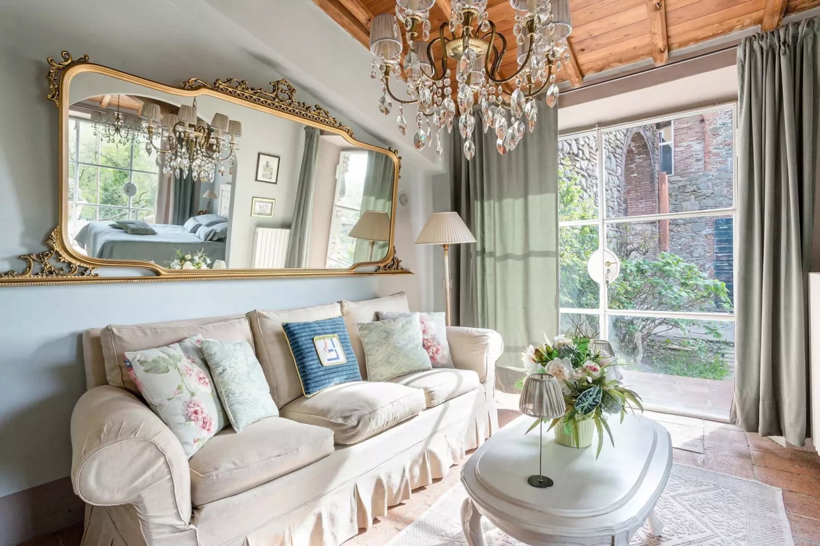 Villa Il Palagio-Living room