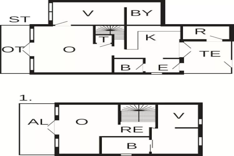 8 person holiday home in Hals-By Traum-Floor plan