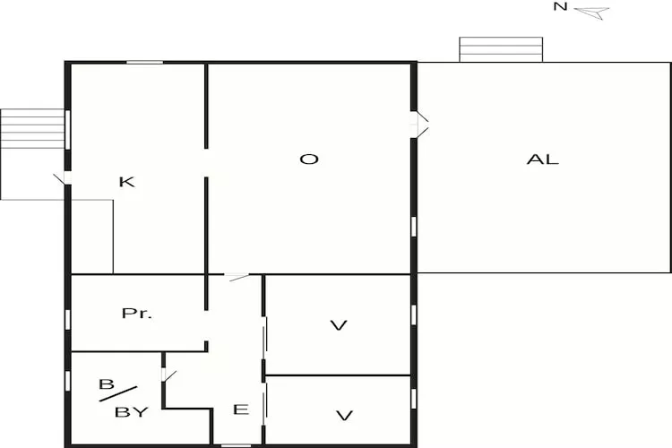 5 Personen Ferienhaus in KÖPMANNEBRO-Grundriss