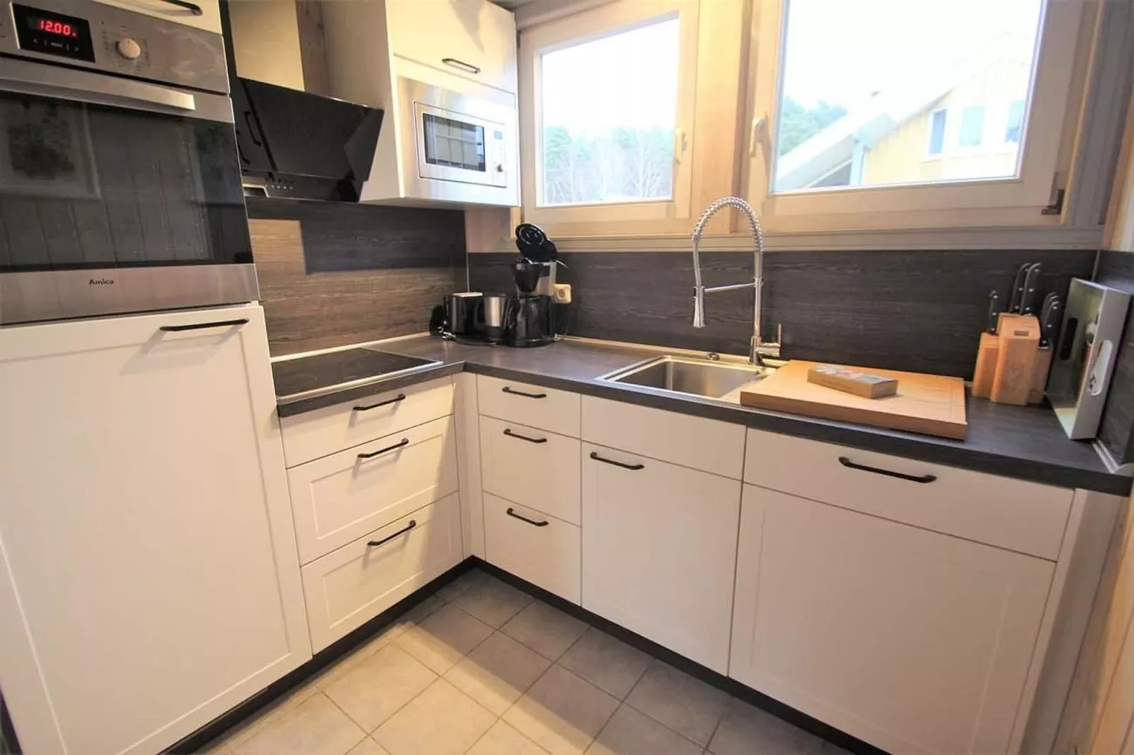 FH Wildgans Comfort mit Sauna & Kaminofen 81 qm 134-Cuisine