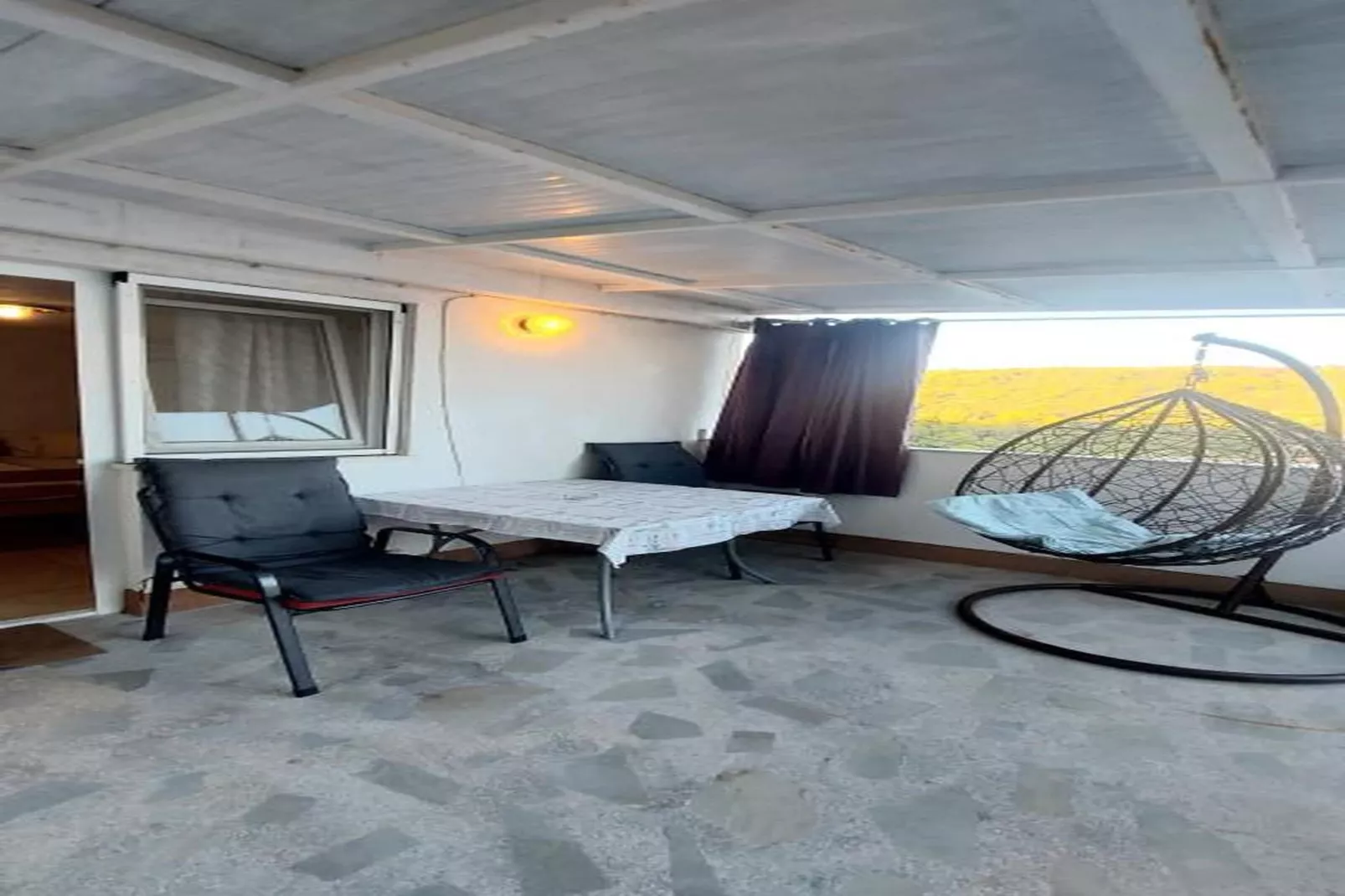 Apartments Lucija - Studio-Terrace balcony