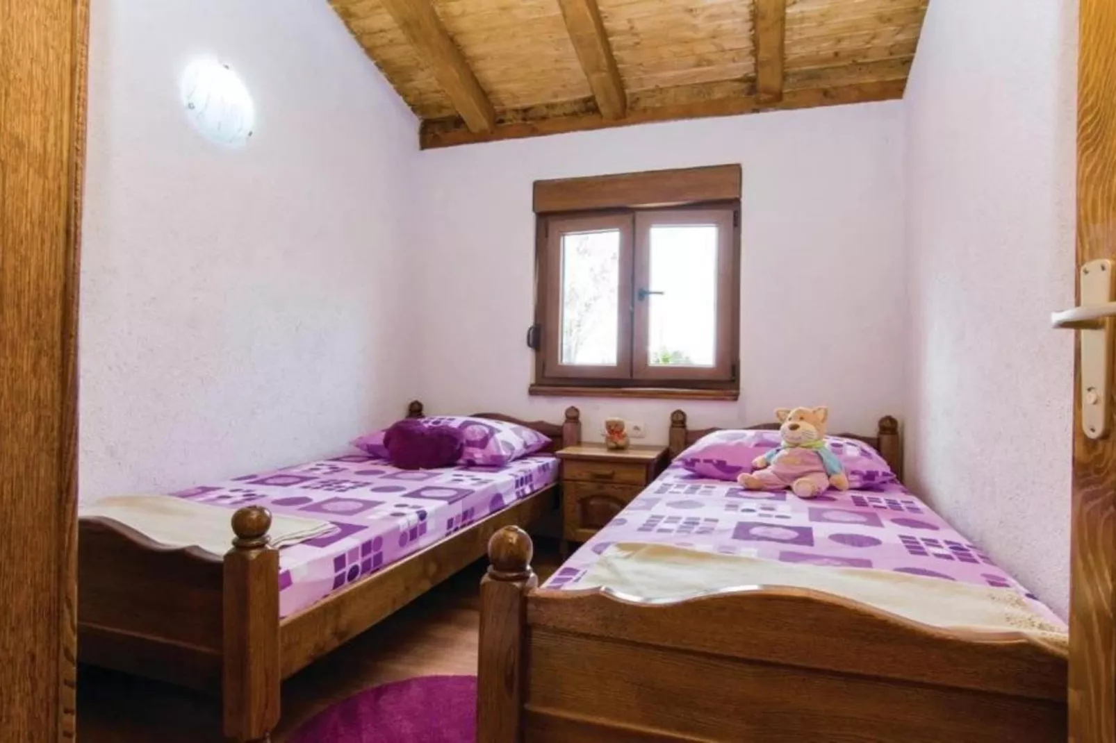 Holiday House Šimun - Three bedroom Holiday house with pool-Chambre