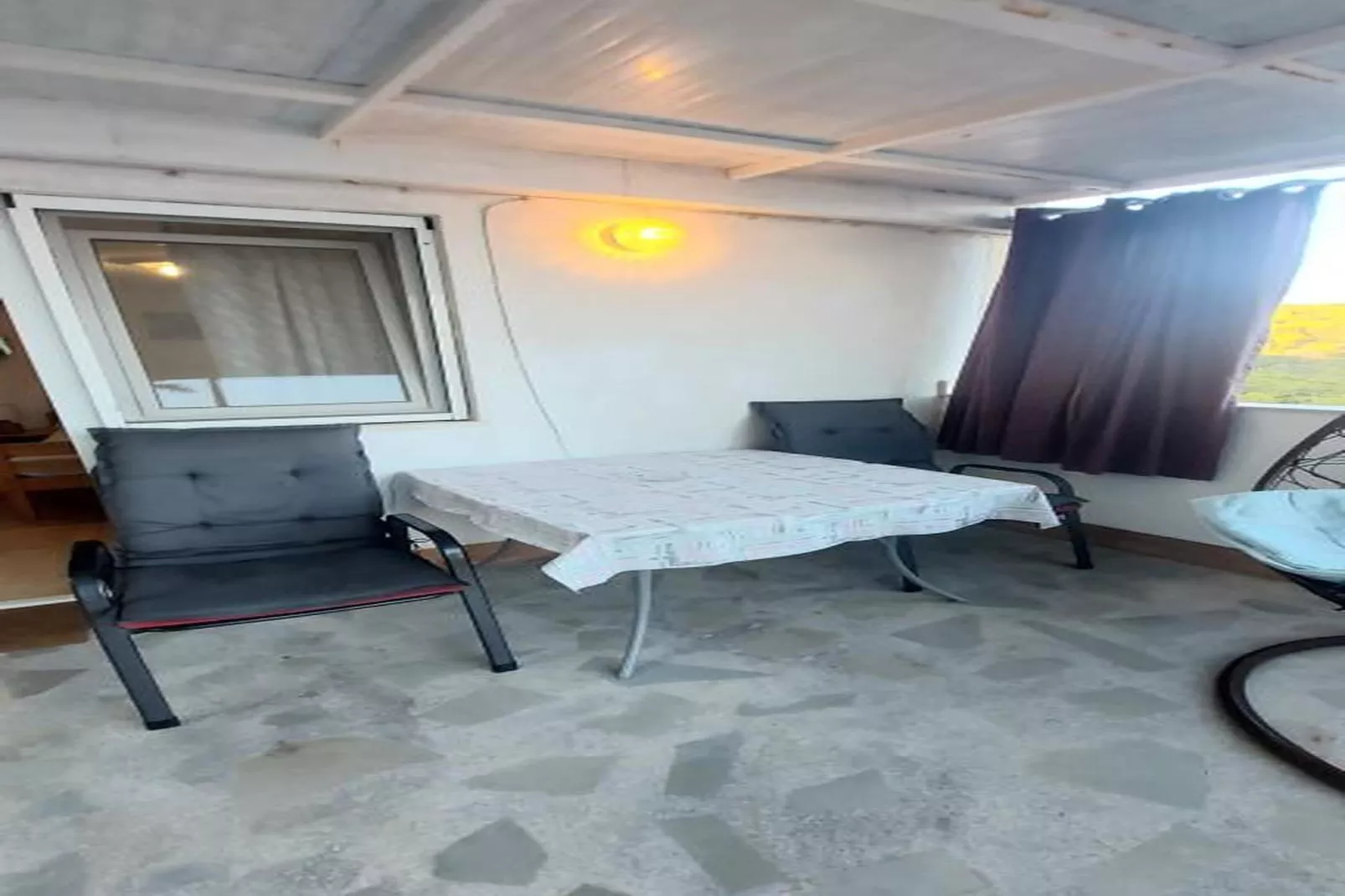 Apartments Lucija - Studio-Terrace balcony