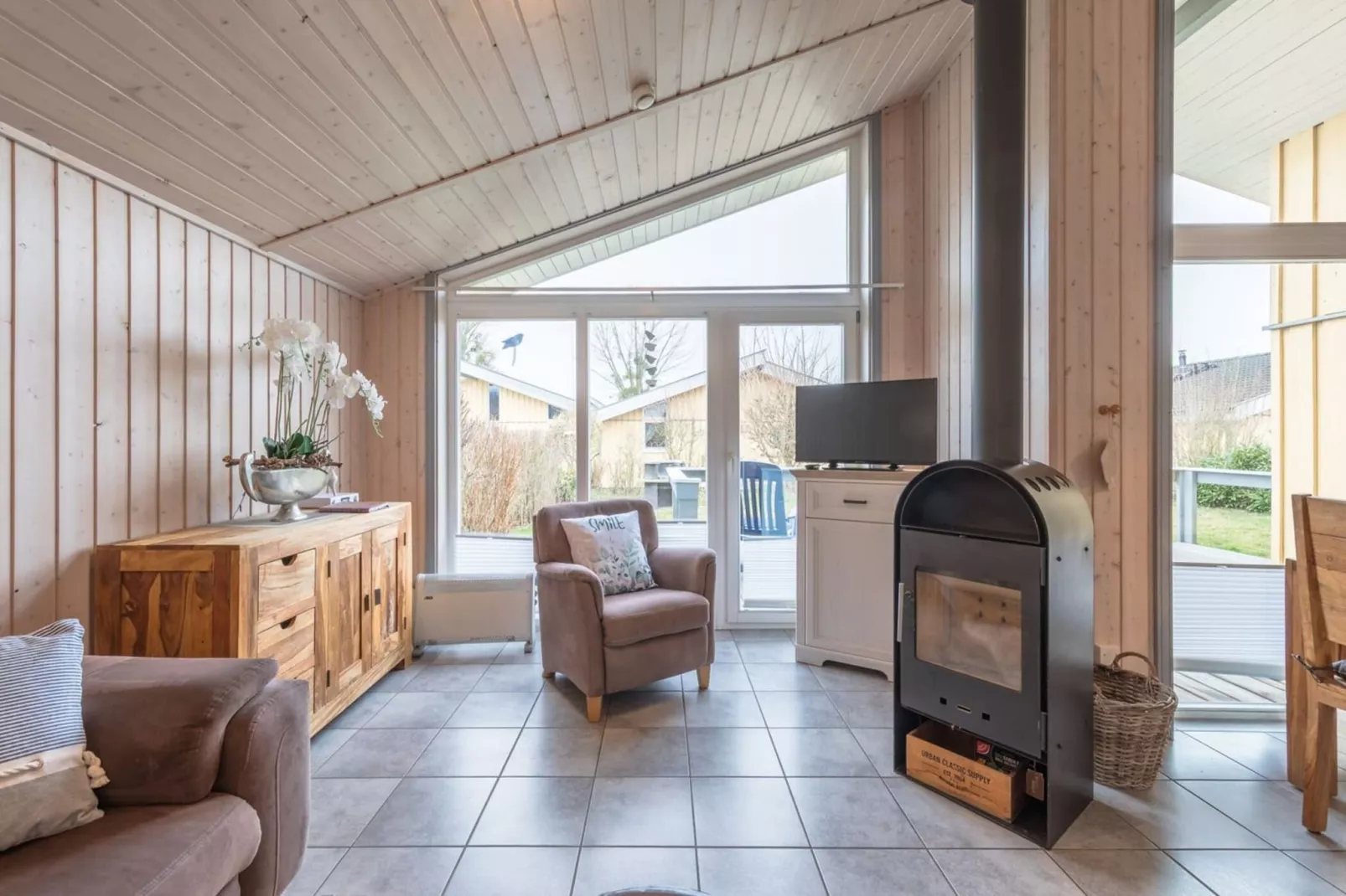 Ferienhaus Seeschwalbe-47-Living room