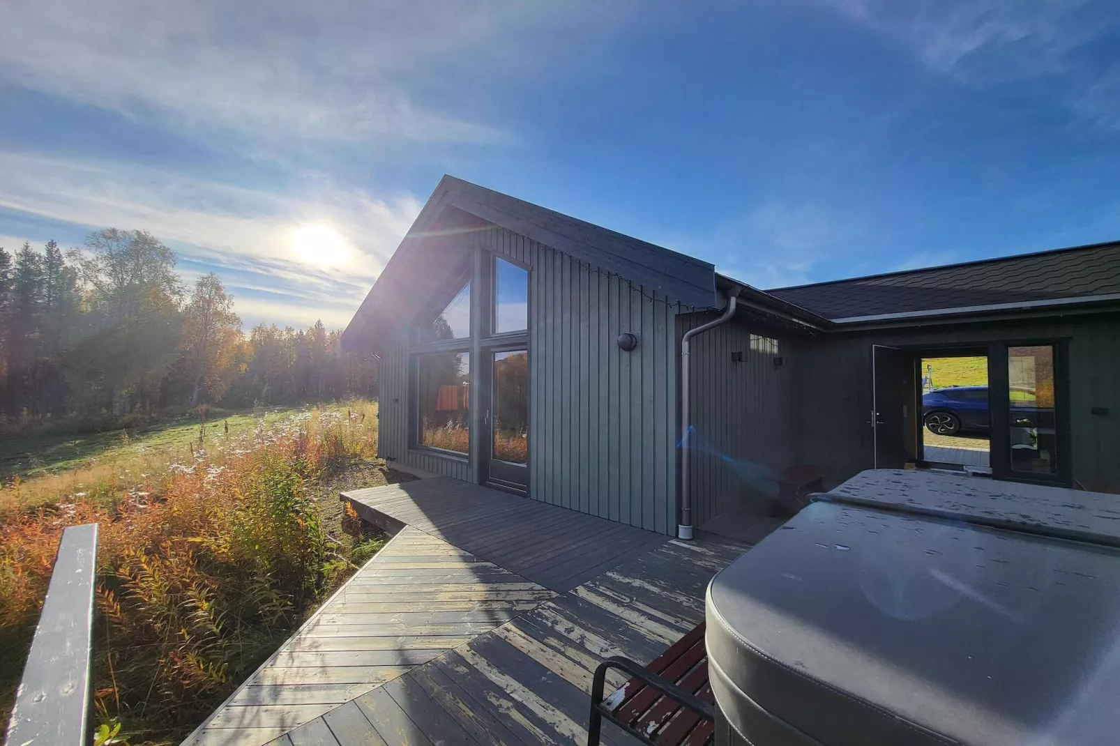 9 Personen Ferienhaus in Øverbygd-Im Freien