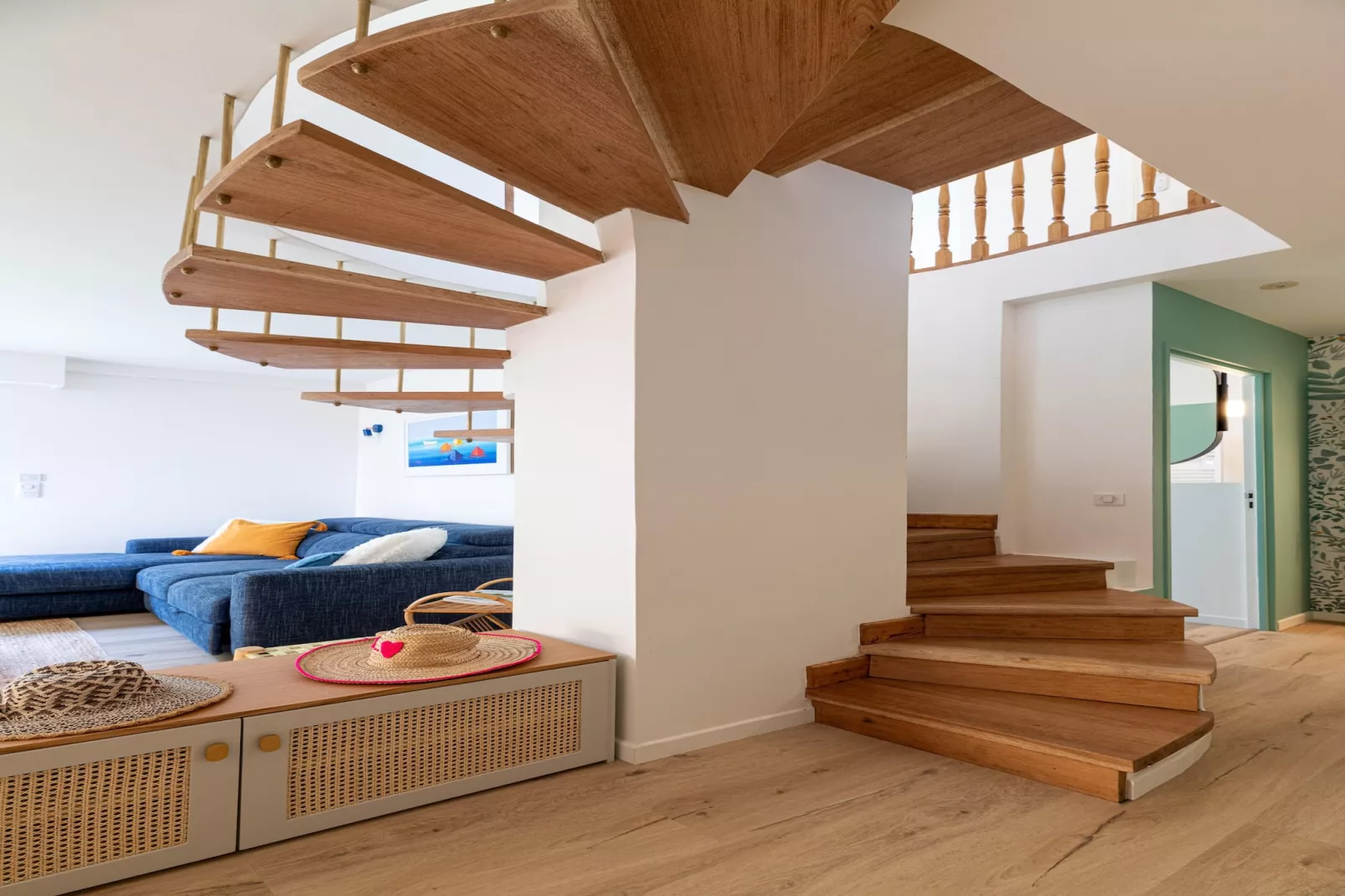 Duplex haut standing vue mer et forêt-Living room