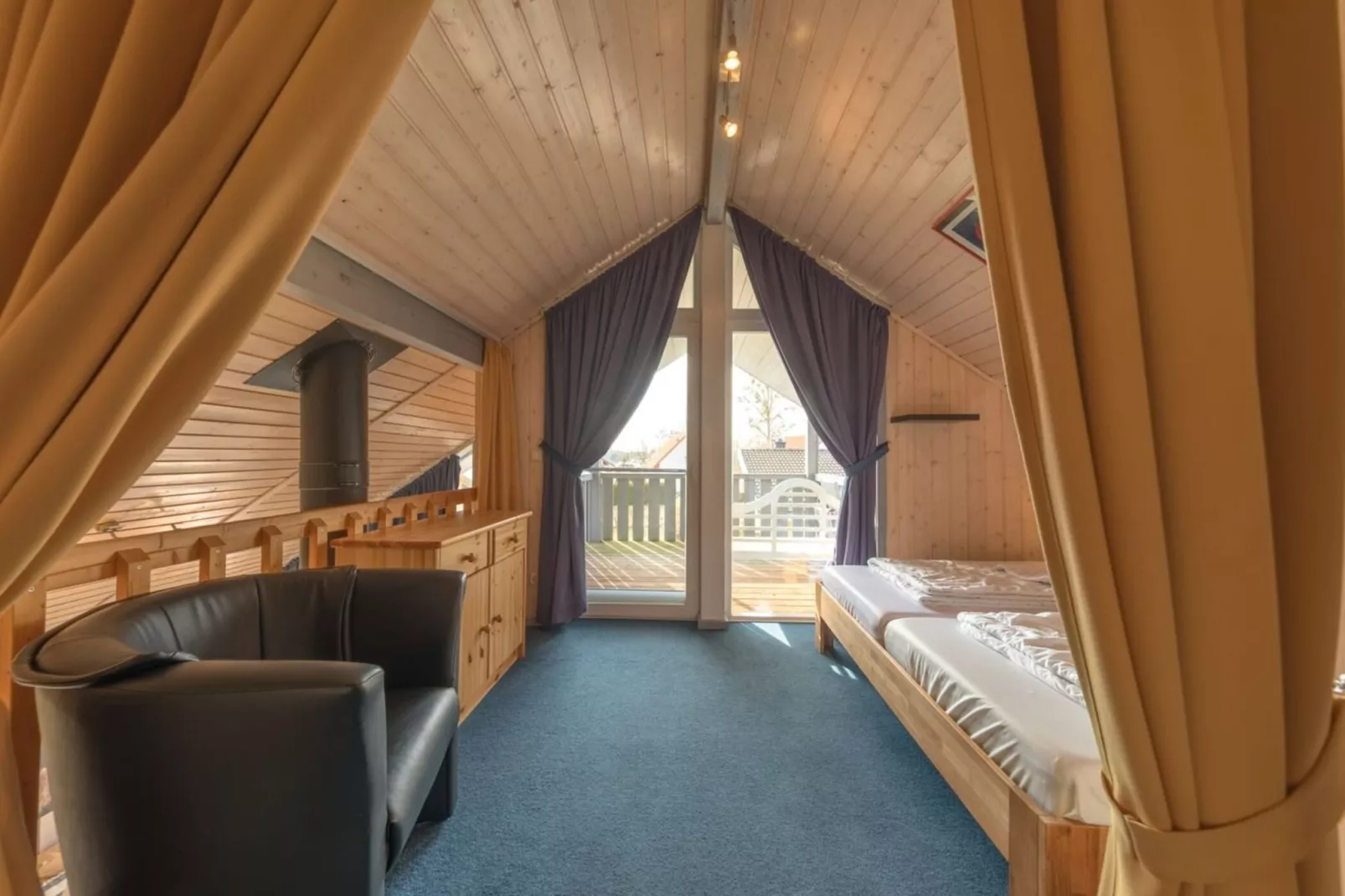 Ferienhaus Seeschwalbe-Classic 90 qm 73a-Schlafzimmer