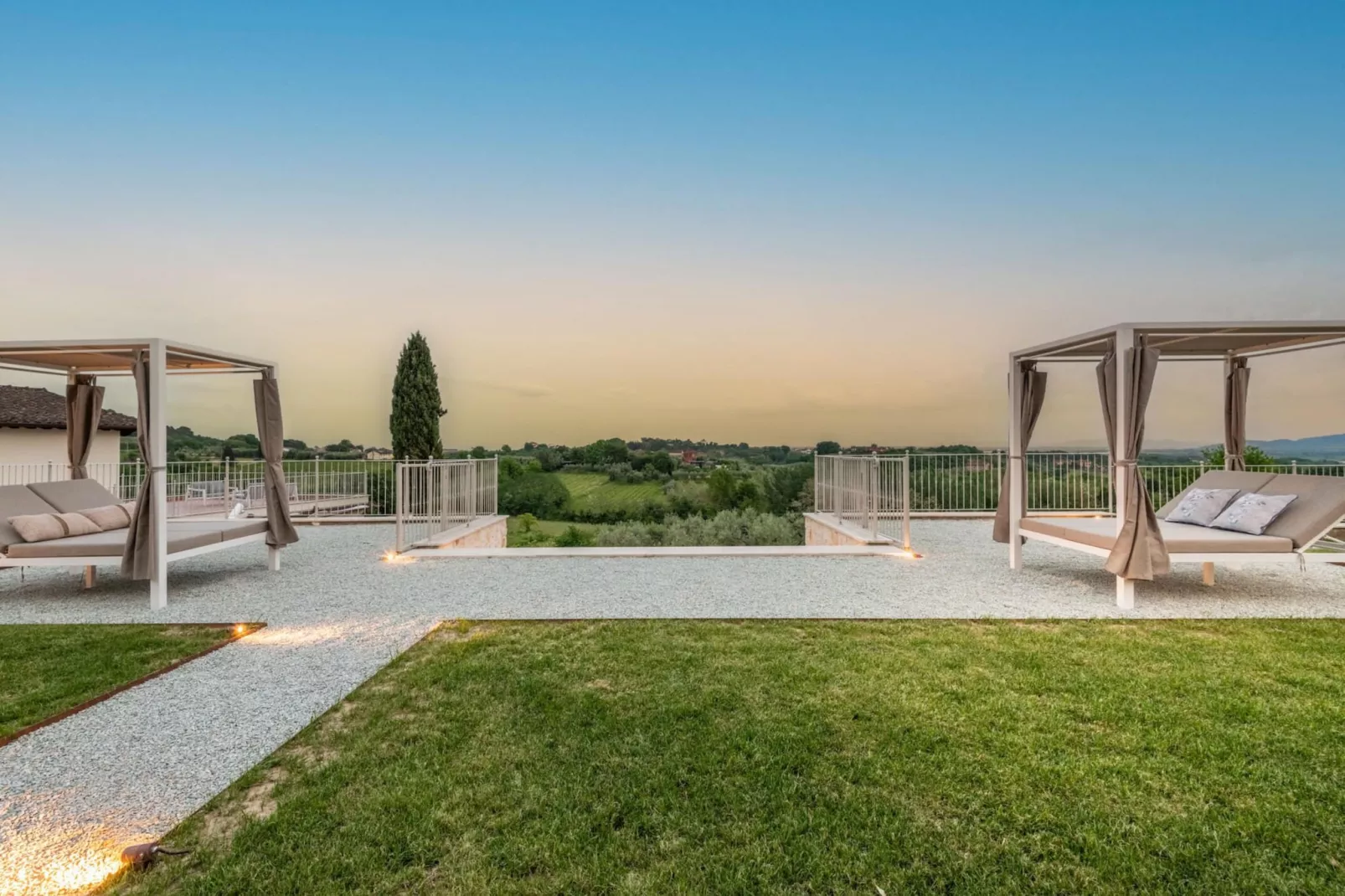 Villa Sunkiss at I Masi Winery-Terrasse/Balkon